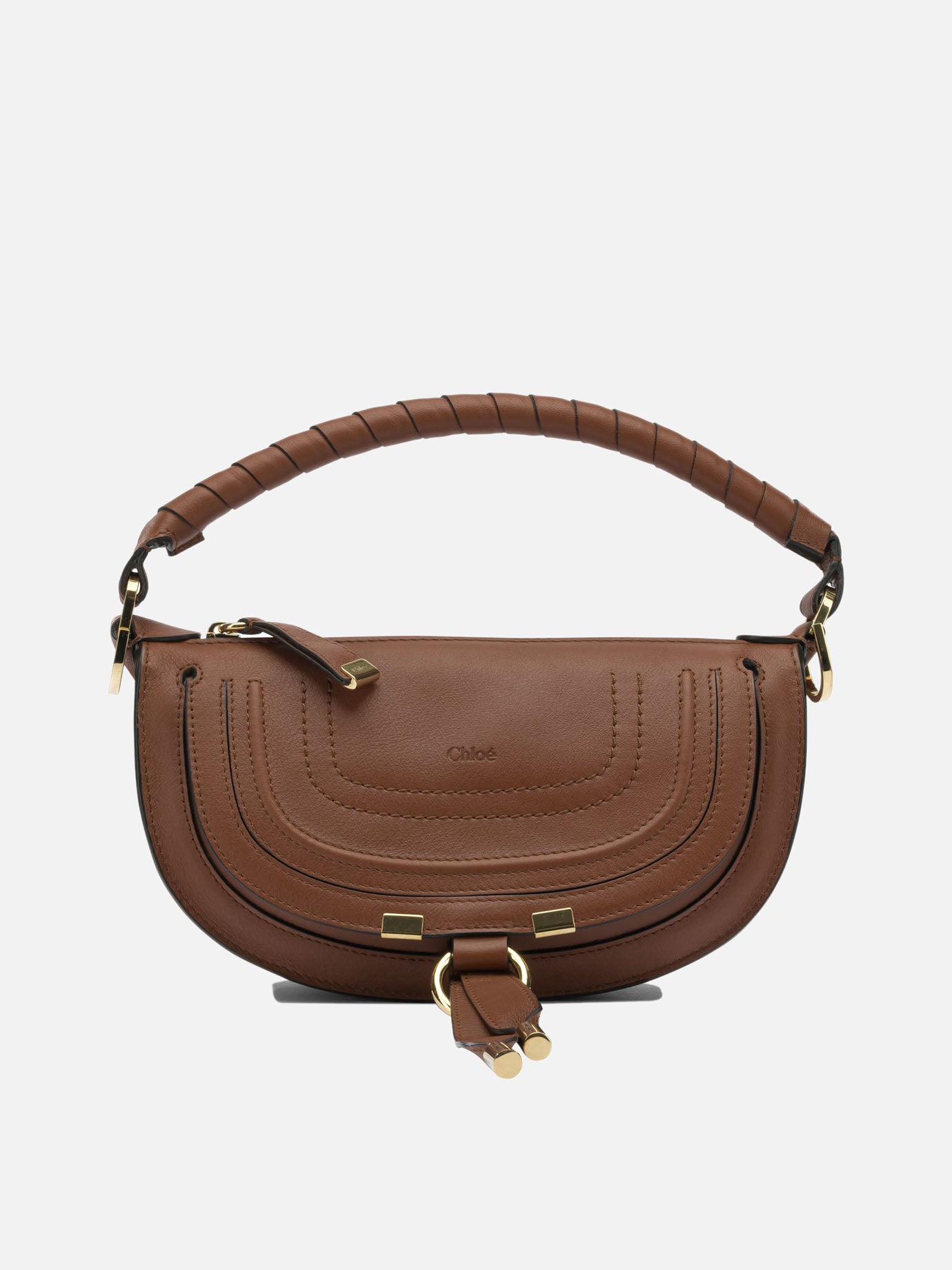 Small bags 100% leather  Brown - Chloé Women | PDP | VIETTI Online Store | Zoom-Modal
