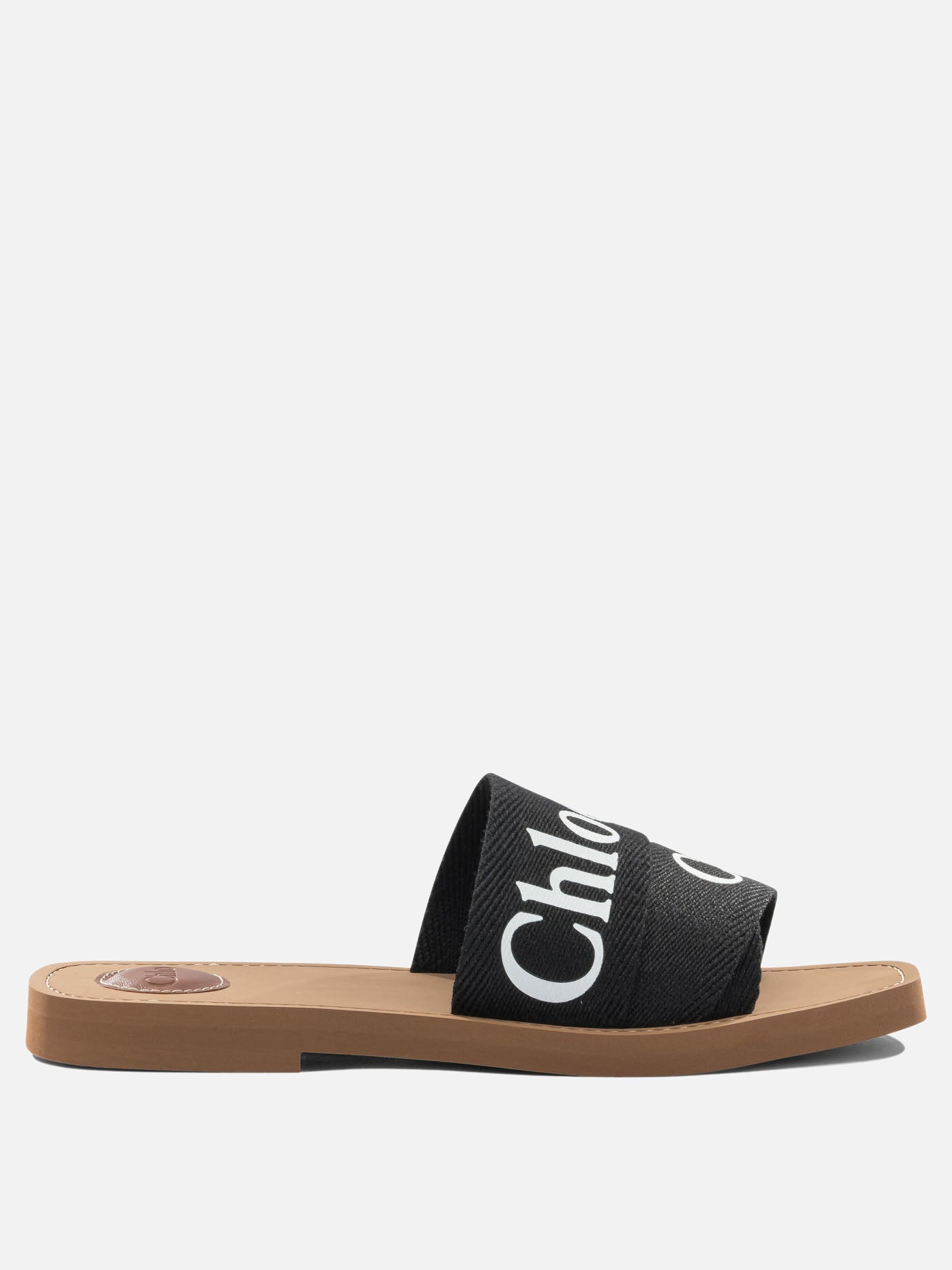 Flat sandals 100% ethylene vinyl acetate - 95% ethylene vinyl acetate 5% cow leather  Black - Chloé Women | PDP | VIETTI Online Store | thumbnail