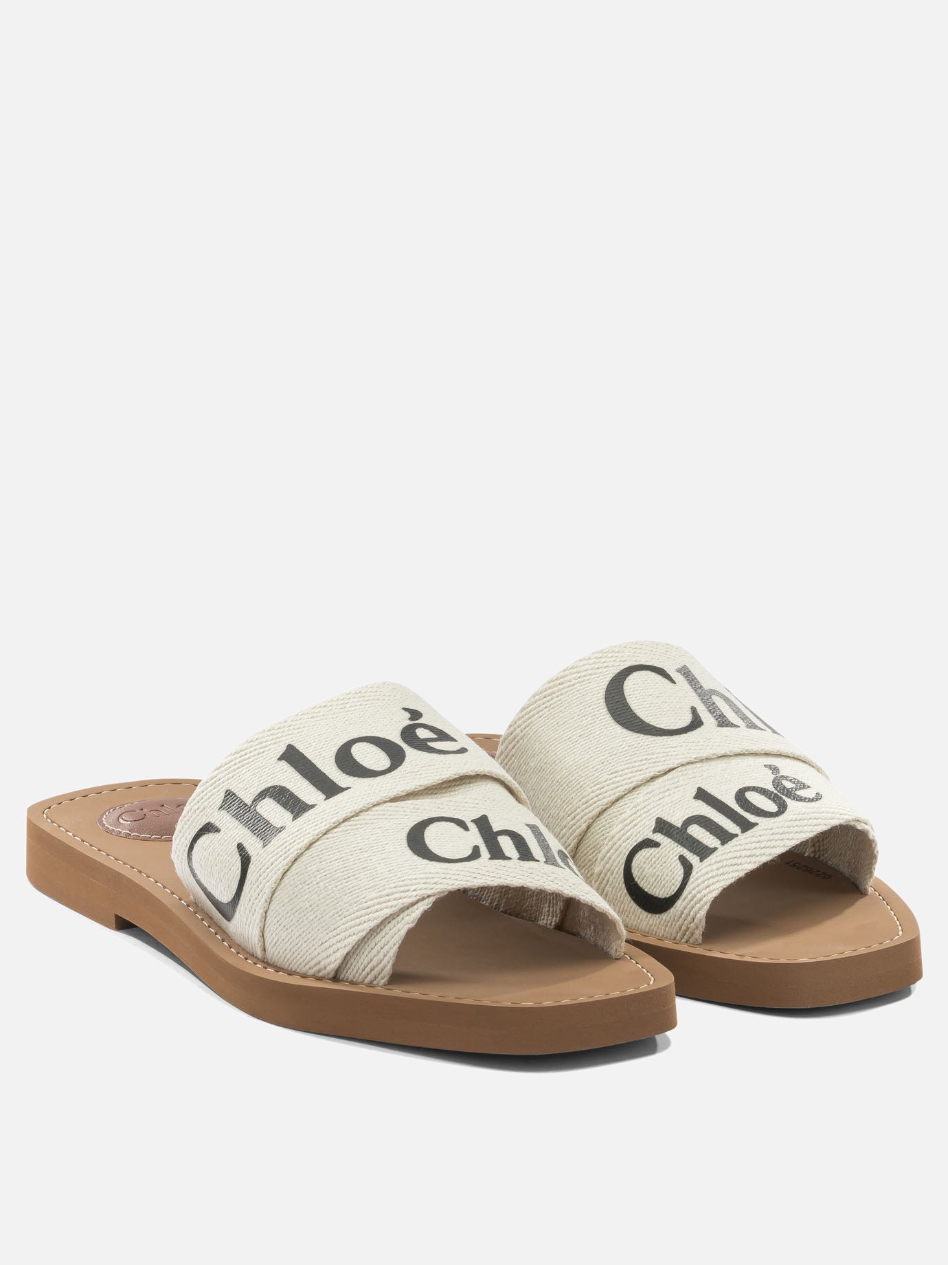 Flat sandals 100%ethylene vinyl acetate - 95% ethylene vinyl acetate 5% cow leather  White - Chloé Women | PDP | VIETTI Online Store | Zoom-Modal_2
