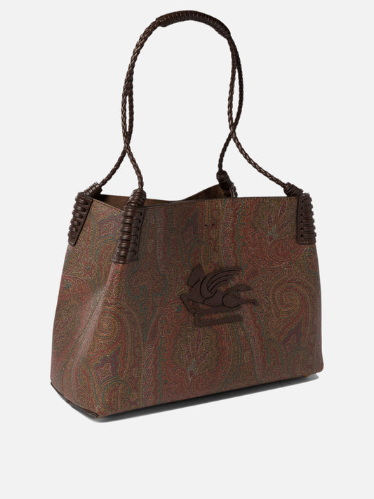 Medium bags 100% cotton  Brown - Etro Women | PLP | VIETTI Online Store | 2
