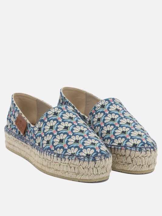 Flat espadrilles 100% cotton  Blue - Etro Women | PLP | VIETTI Online Store | 2
