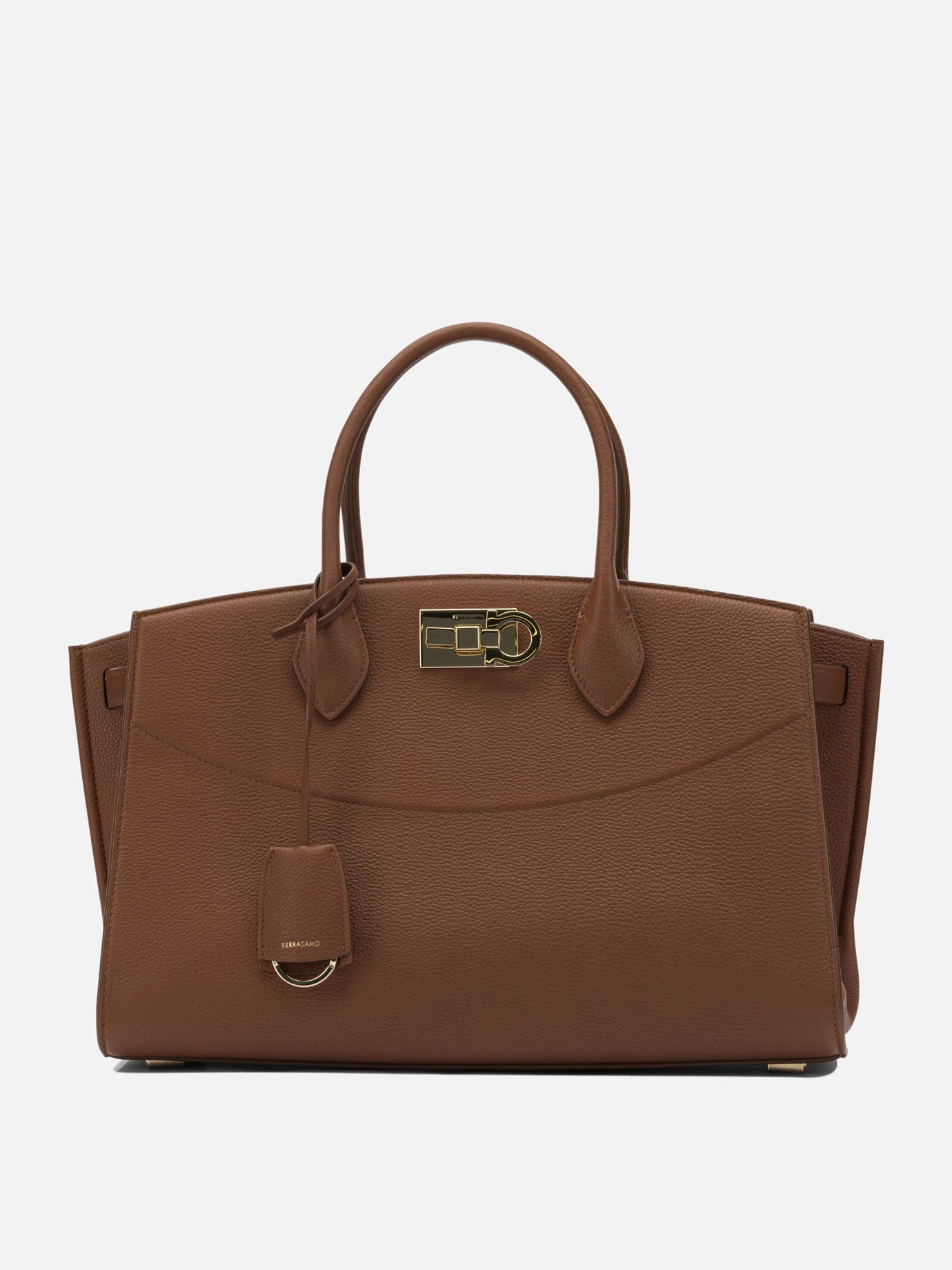Medium bags 0785997  Brown - Ferragamo Women | PDP | VIETTI Online Store | Zoom-Modal
