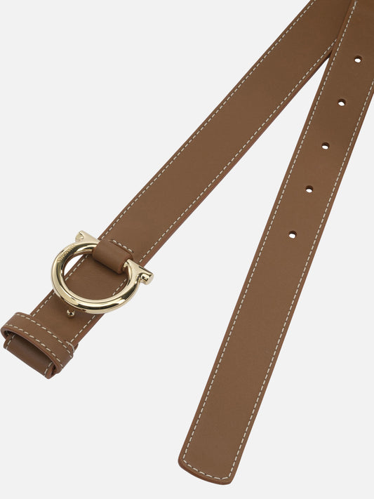 Leather belts 0790112  Beige - Ferragamo Women | PDP | VIETTI Online Store | 2
