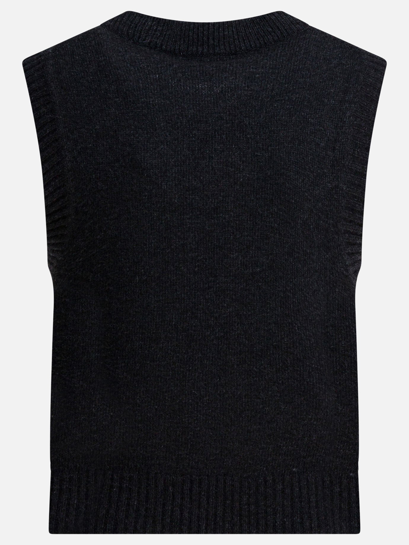 Vests Logo  Black - Ganni Women | PDP | VIETTI Online Store | thumbnail_2
