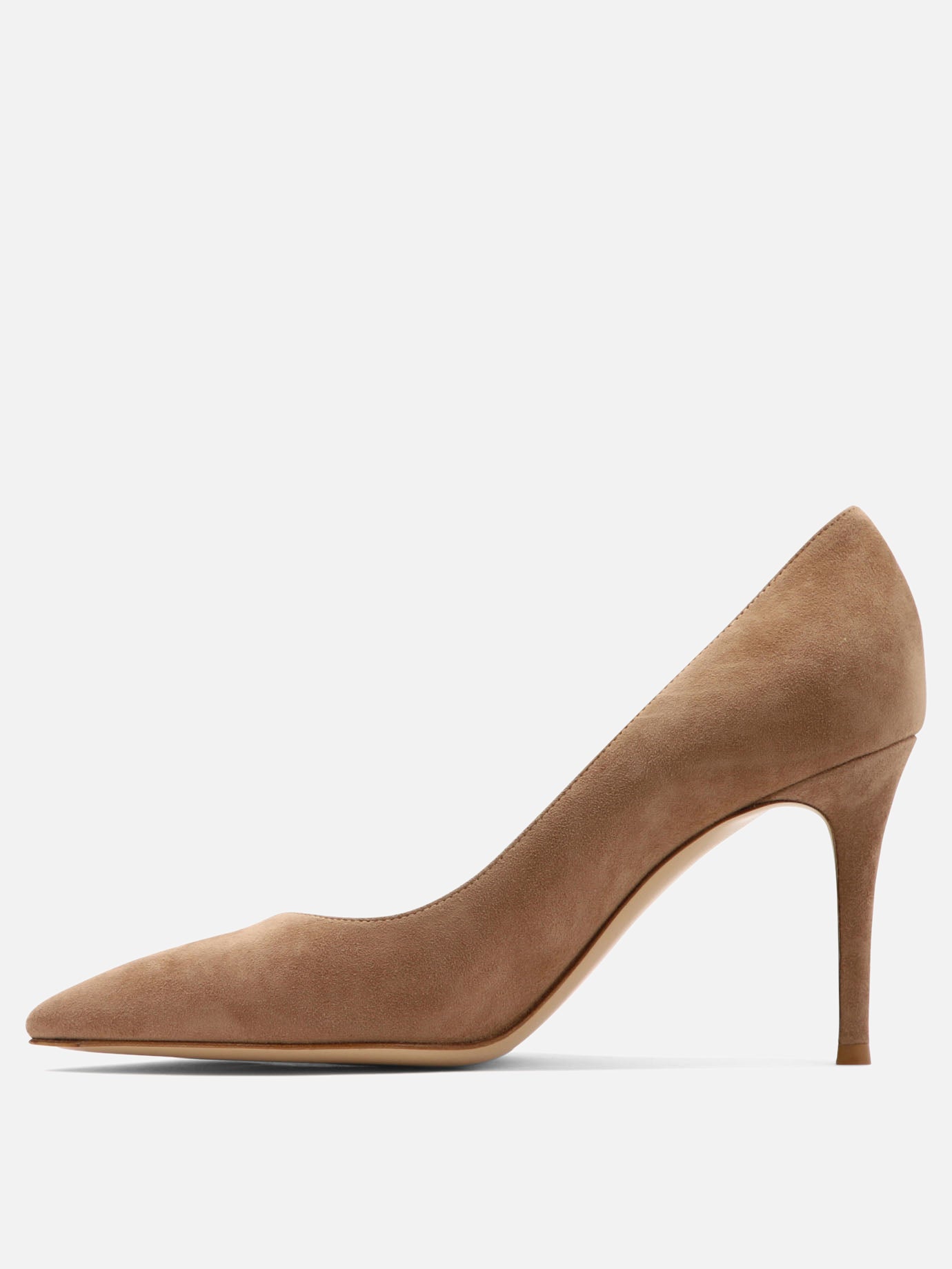Pumps 100% patent leather - 100% leather  Beige - Gianvito Rossi Women | PDP | VIETTI Online Store | Zoom-Modal_3

