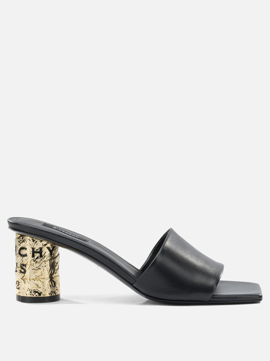 Heeled sandals 100% calf leather  Black - Givenchy Women | PDP | VIETTI Online Store 
