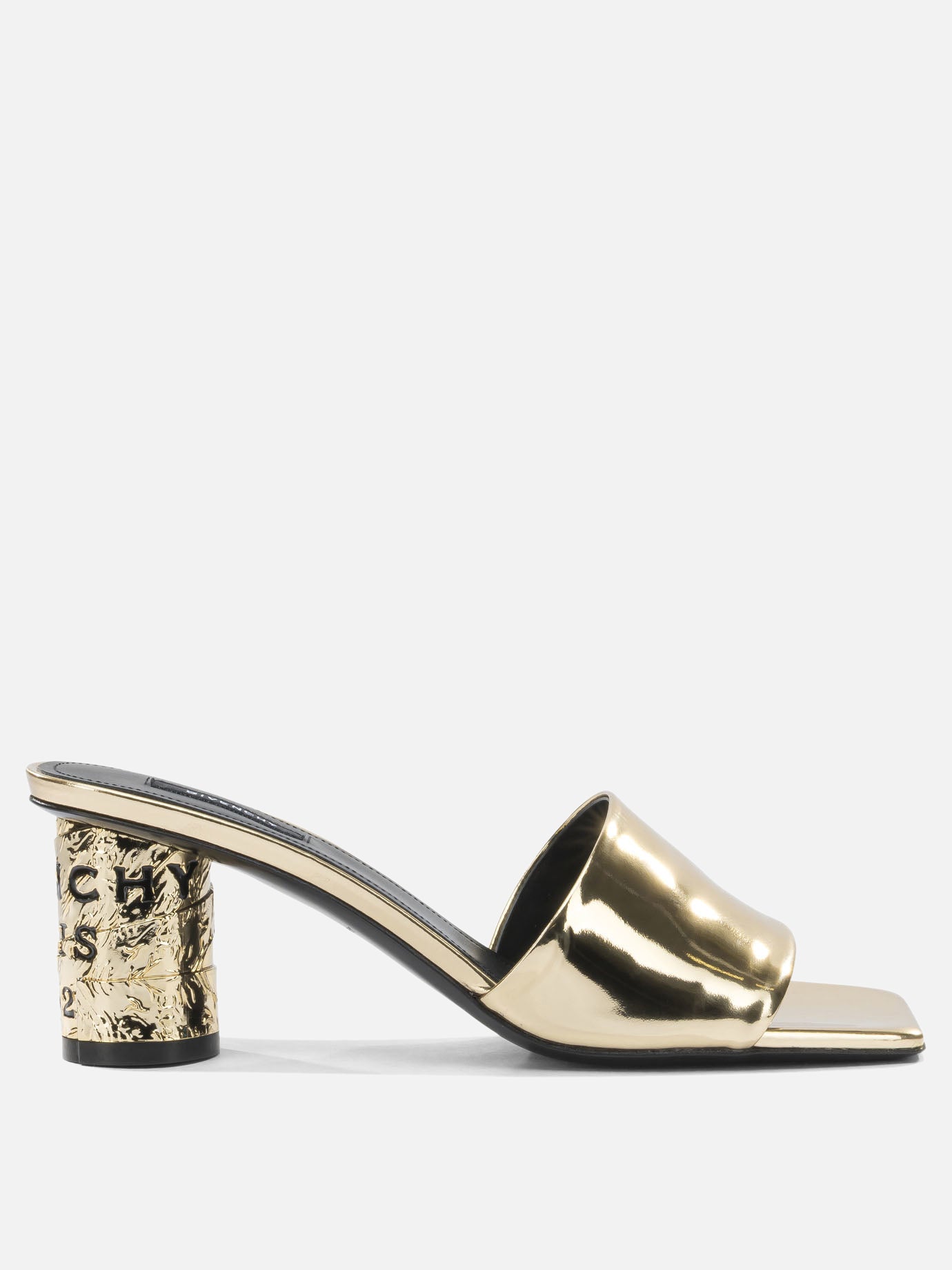 Heeled sandals 100% calf leather  Gold - Givenchy Women | PDP | VIETTI Online Store | Zoom-Modal
