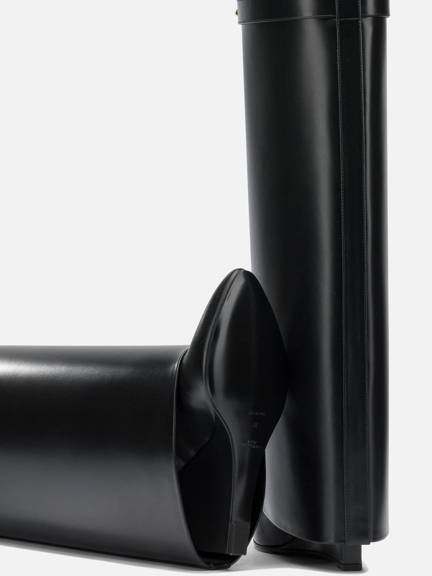 Knee-high 100% calf leather  Black - Givenchy Women | PDP | VIETTI Online Store | thumbnail_5