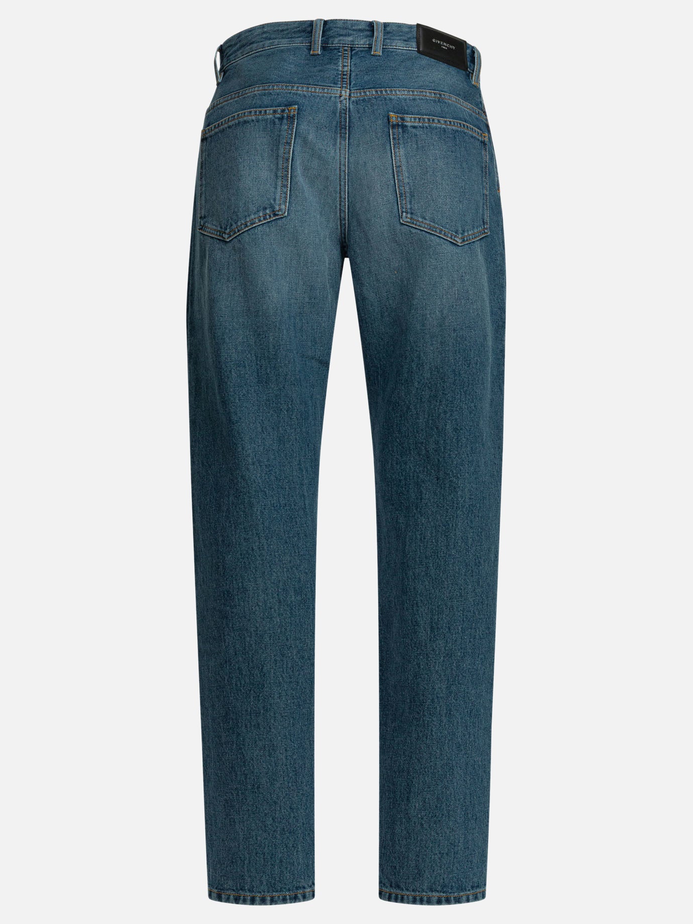 Straight-leg jeans Solid colour  Blue - Givenchy Men | PDP | VIETTI Online Store | thumbnail_2
