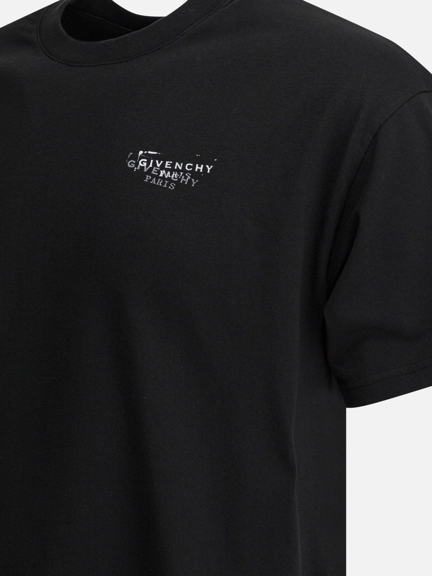 Crewneck t-shirts Logo  Black - Givenchy Men | PDP | VIETTI Online Store | thumbnail_4