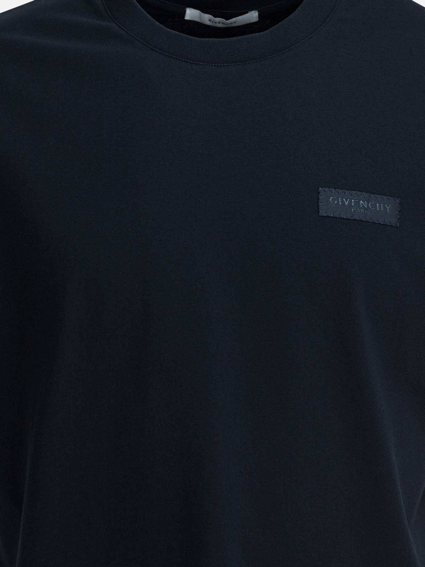 Crewneck t-shirts Logo  Blue - Givenchy Men | PDP | VIETTI Online Store | thumbnail_3