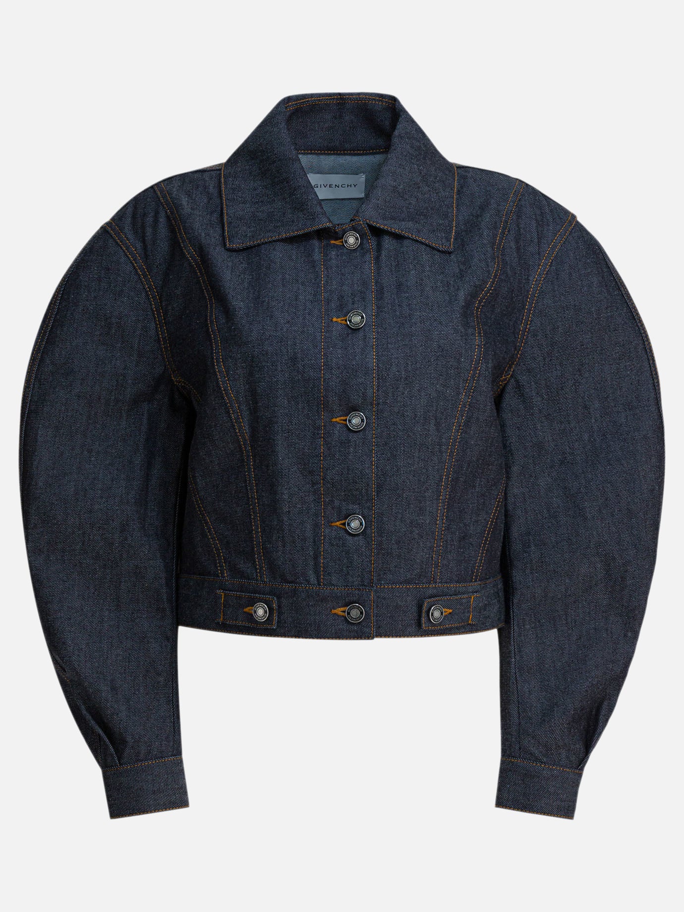 Denim jackets Solid colour  Blue - Givenchy Women | PDP | VIETTI Online Store | thumbnail