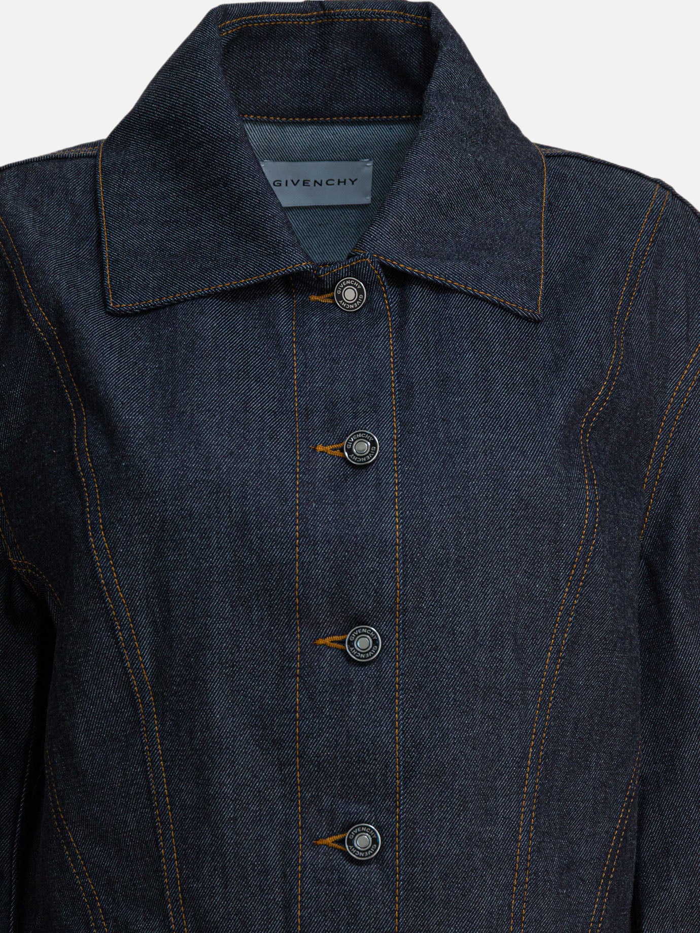 Denim jackets Solid colour  Blue - Givenchy Women | PDP | VIETTI Online Store | Zoom-Modal_3

