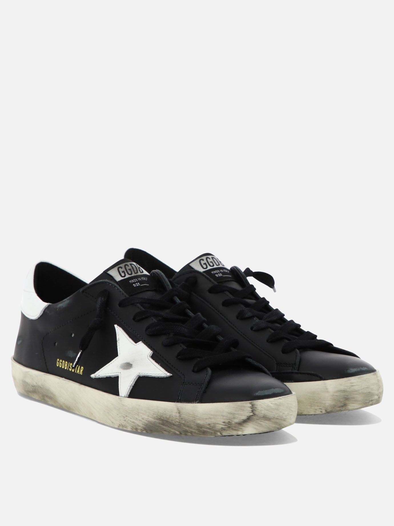 Low top sneakers 100% leather - 100% rubber  Black - Golden Goose Men | PDP | VIETTI Online Store | Zoom-Modal_2
