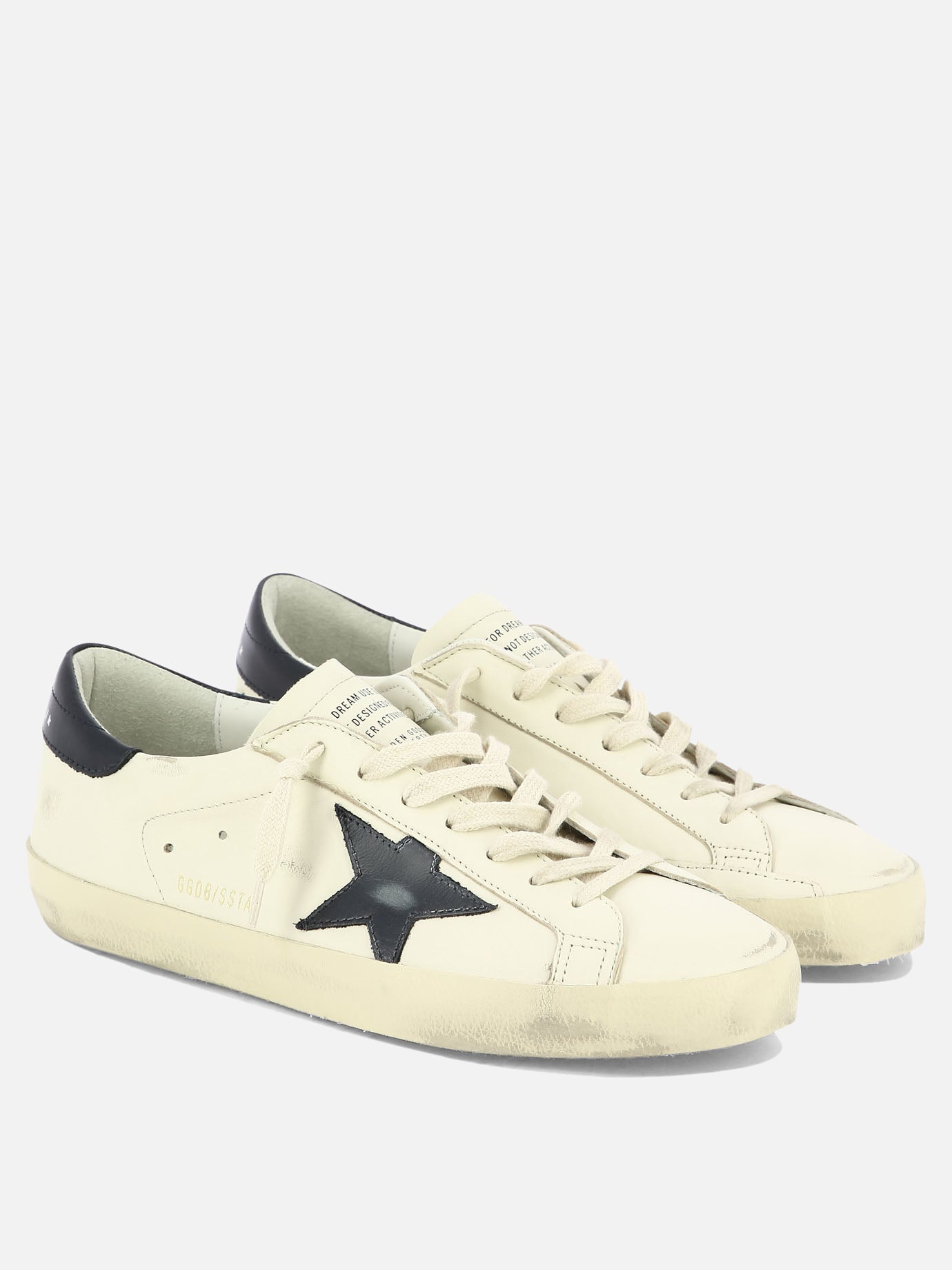 Low top sneakers 93% ovine leather 7% cow leather - 100% rubber  Beige - Golden Goose Men | PDP | VIETTI Online Store | thumbnail_2