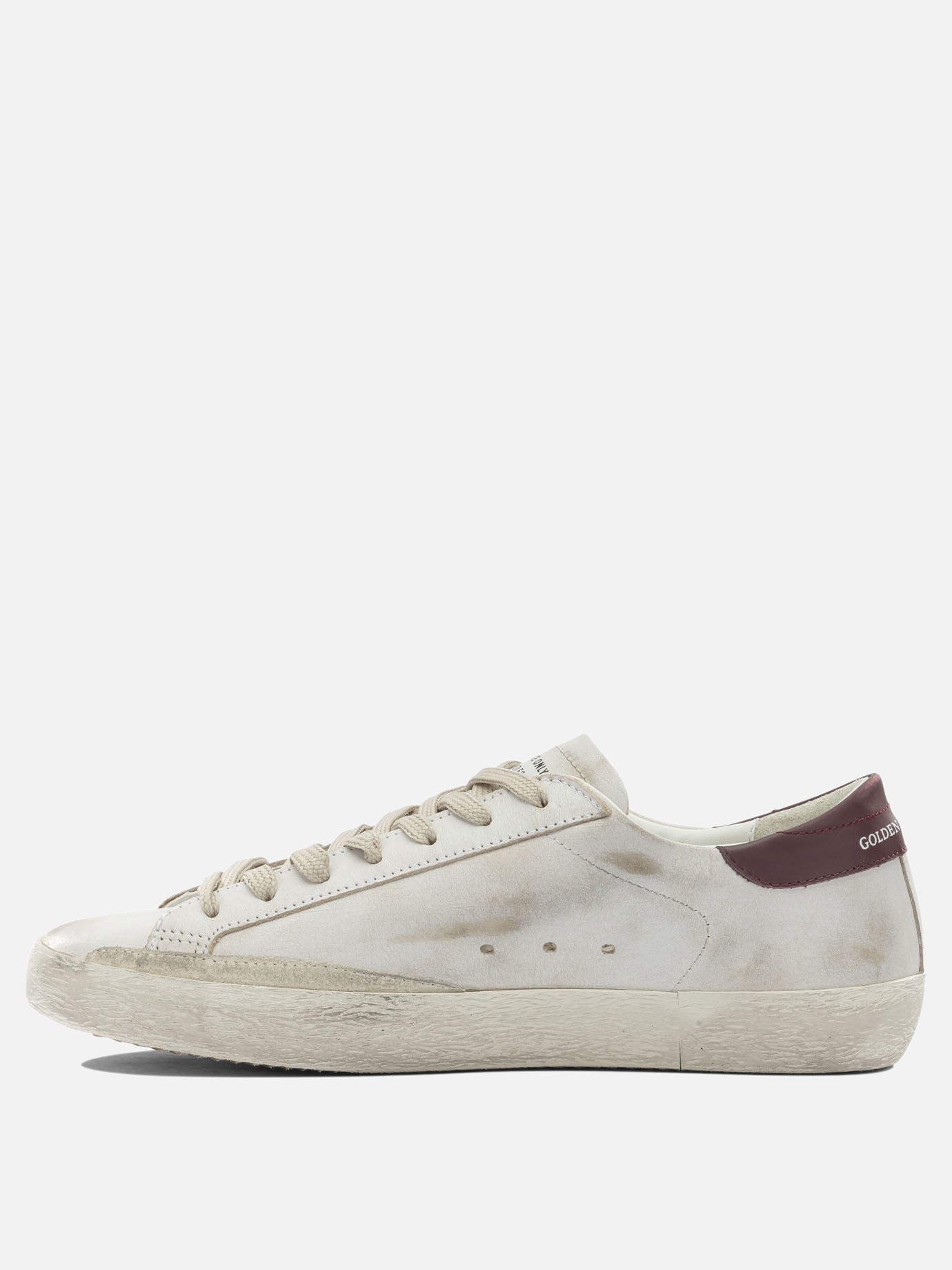 Low top sneakers 52% goat leather 48% cow leather - 100% rubber  White - Golden Goose Men | PDP | VIETTI Online Store | thumbnail_3