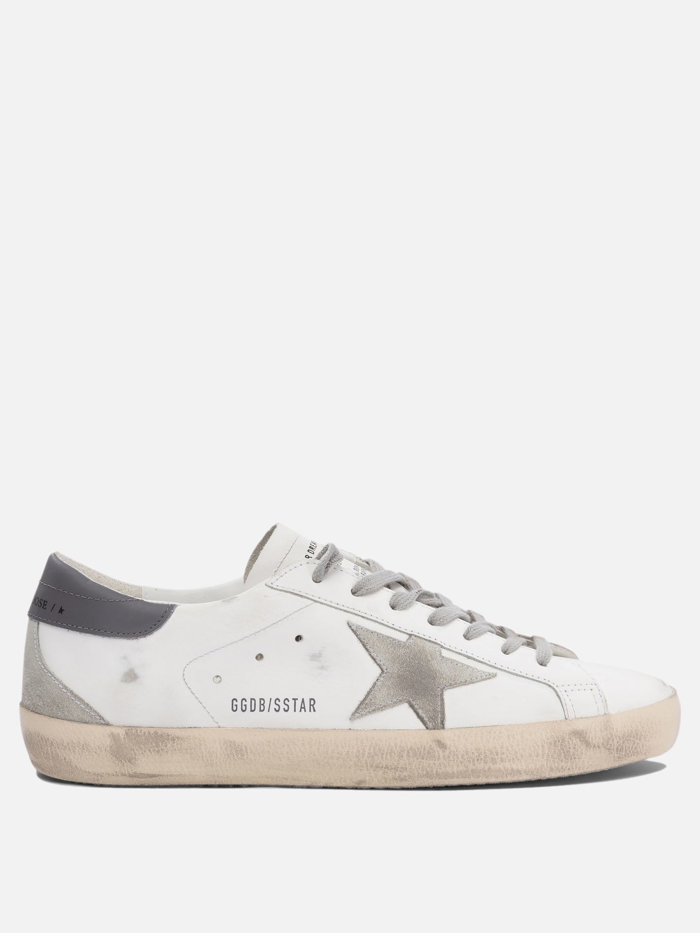 Low top sneakers 100% leather - 100% rubber  White - Golden Goose Men | PDP | VIETTI Online Store | thumbnail