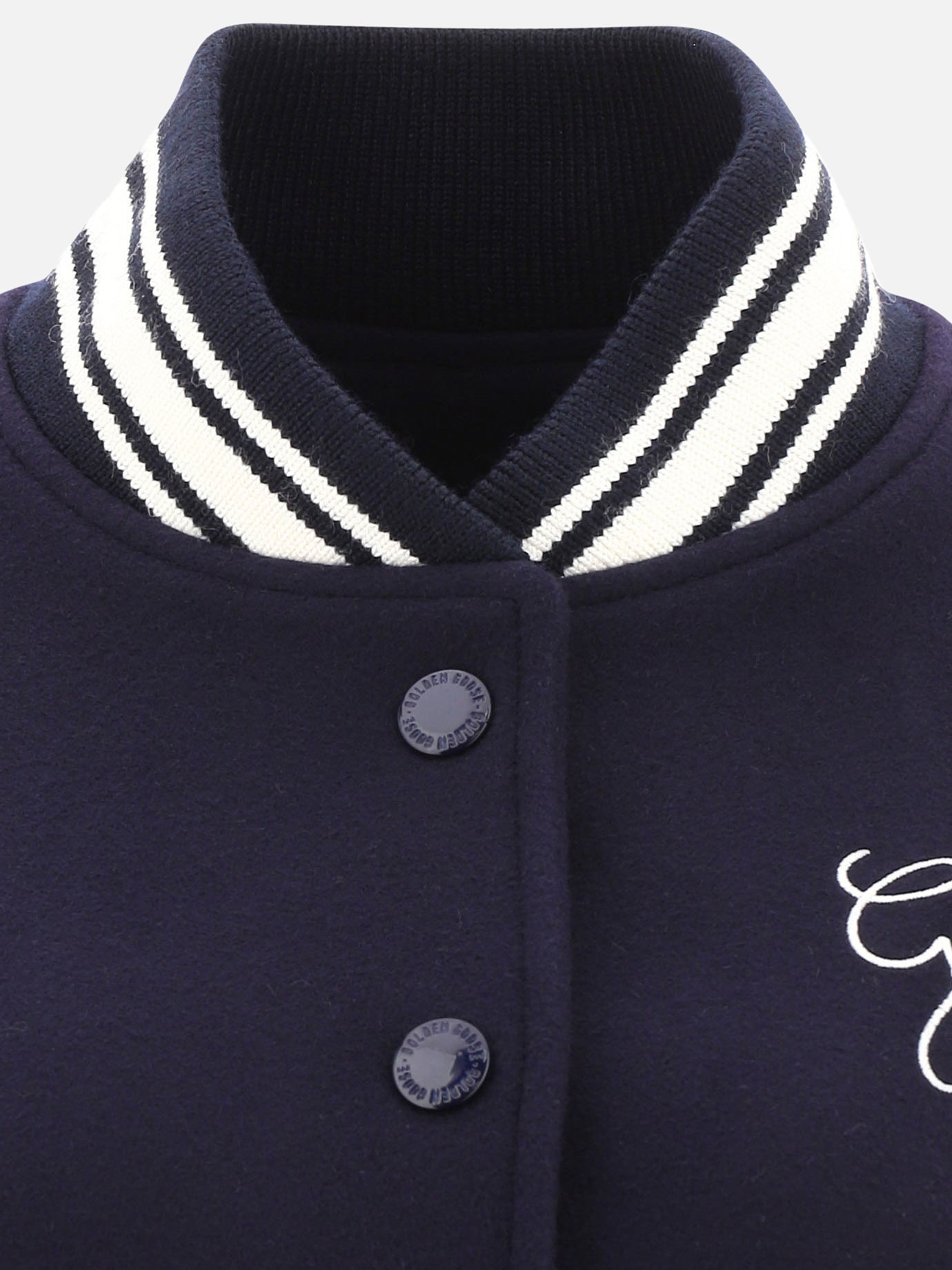 Bomber jackets Logo  Blue - Golden Goose Women | PDP | VIETTI Online Store | thumbnail_4