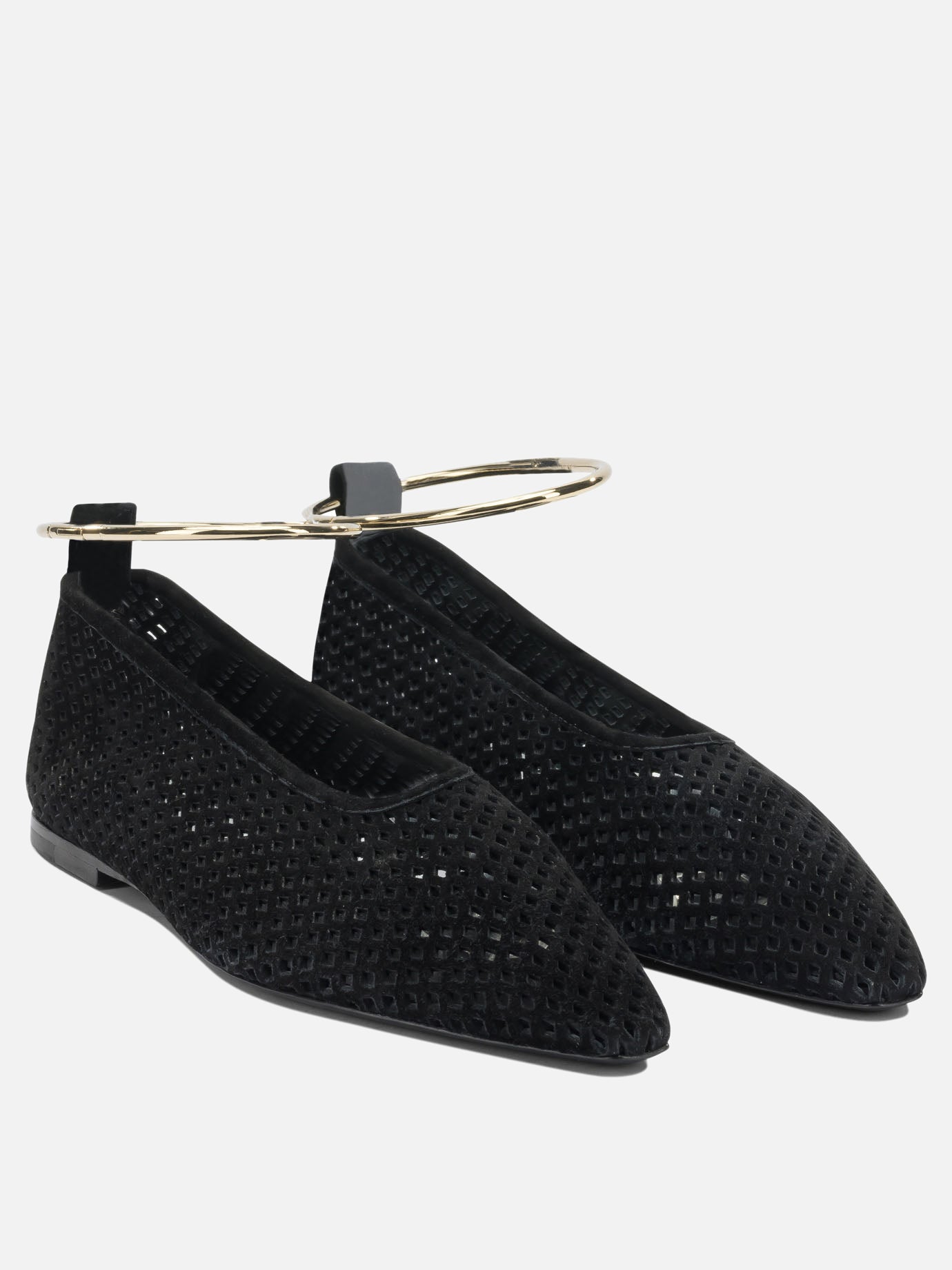 Classic ballet flats 100% goat leather - 100% calf leather  Black - Jil Sander Women | PDP | VIETTI Online Store | thumbnail_2