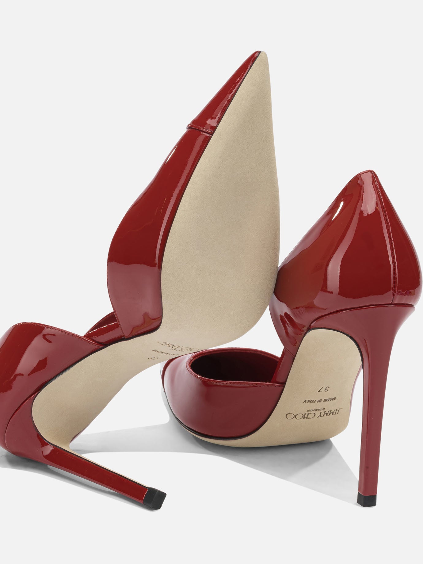 Pumps 88% leather 5% salpa 3% metal 4% plastic - 100% calf  Red - Jimmy Choo Women | PDP | VIETTI Online Store | thumbnail_5