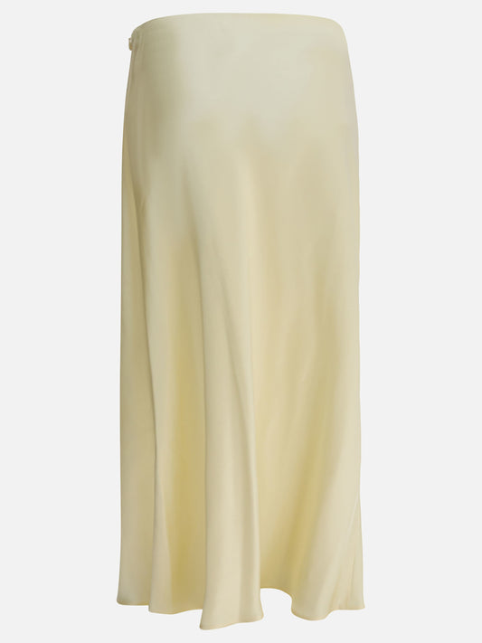 Midi skirts Solid colour  Yellow - Khaite Women | PLP | VIETTI Online Store | 2
