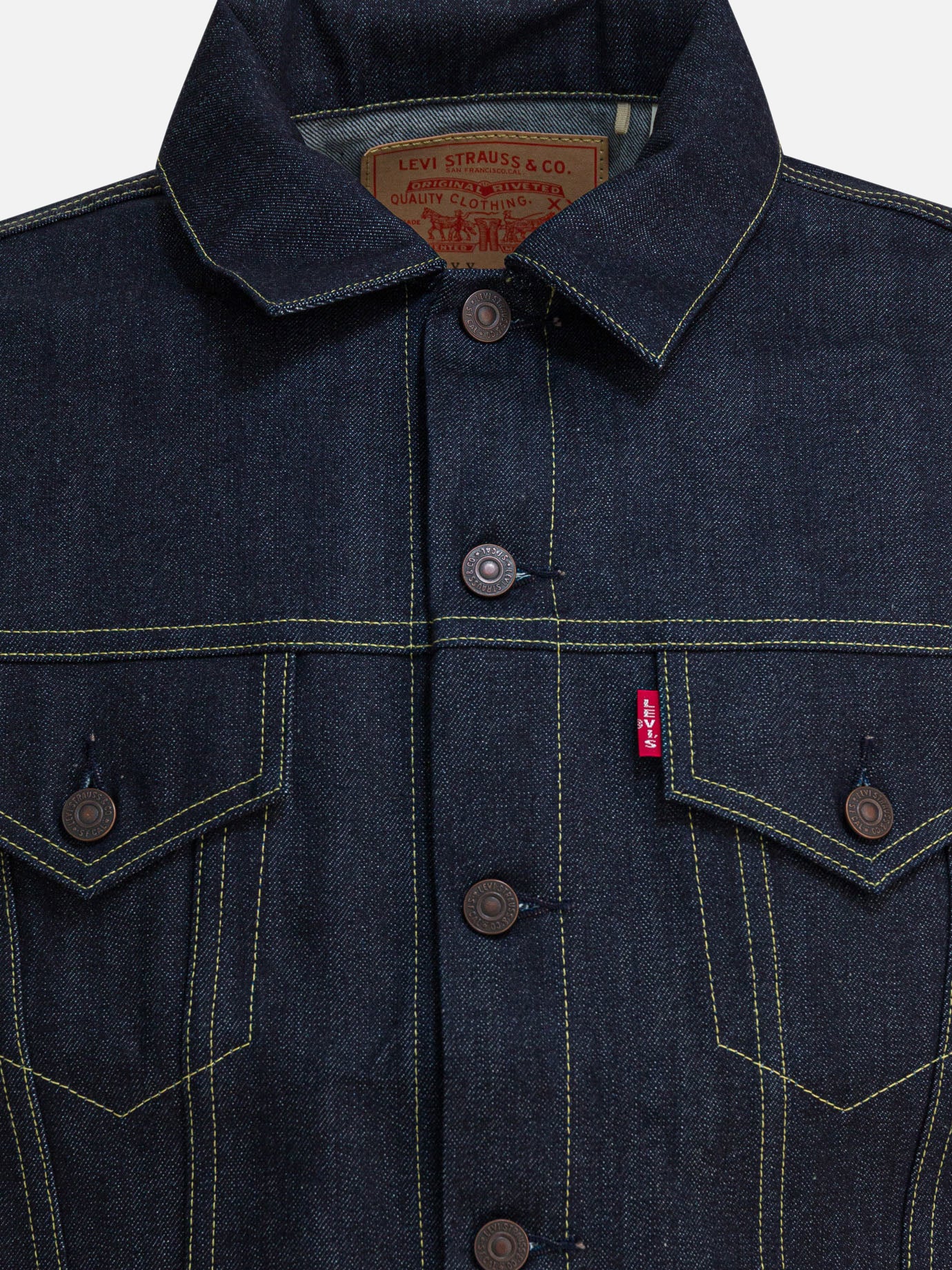 Denim jackets Solid colour  Blue - Levi&#39;s Men | PDP | VIETTI Online Store | thumbnail_3