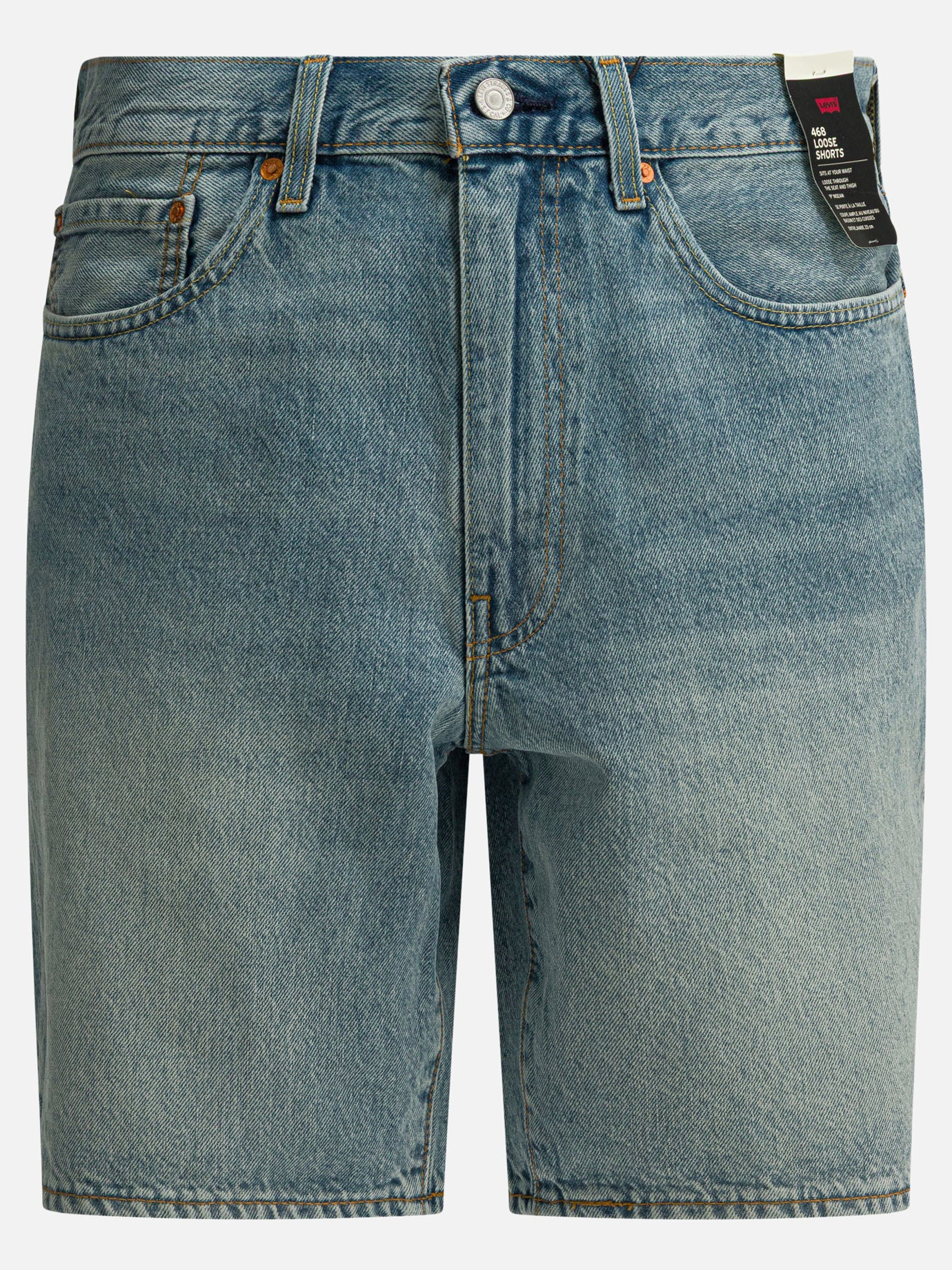 Five pockets shorts 100% cotton  Light blue - Levi's Men | PDP | VIETTI Online Store | Zoom-Modal
