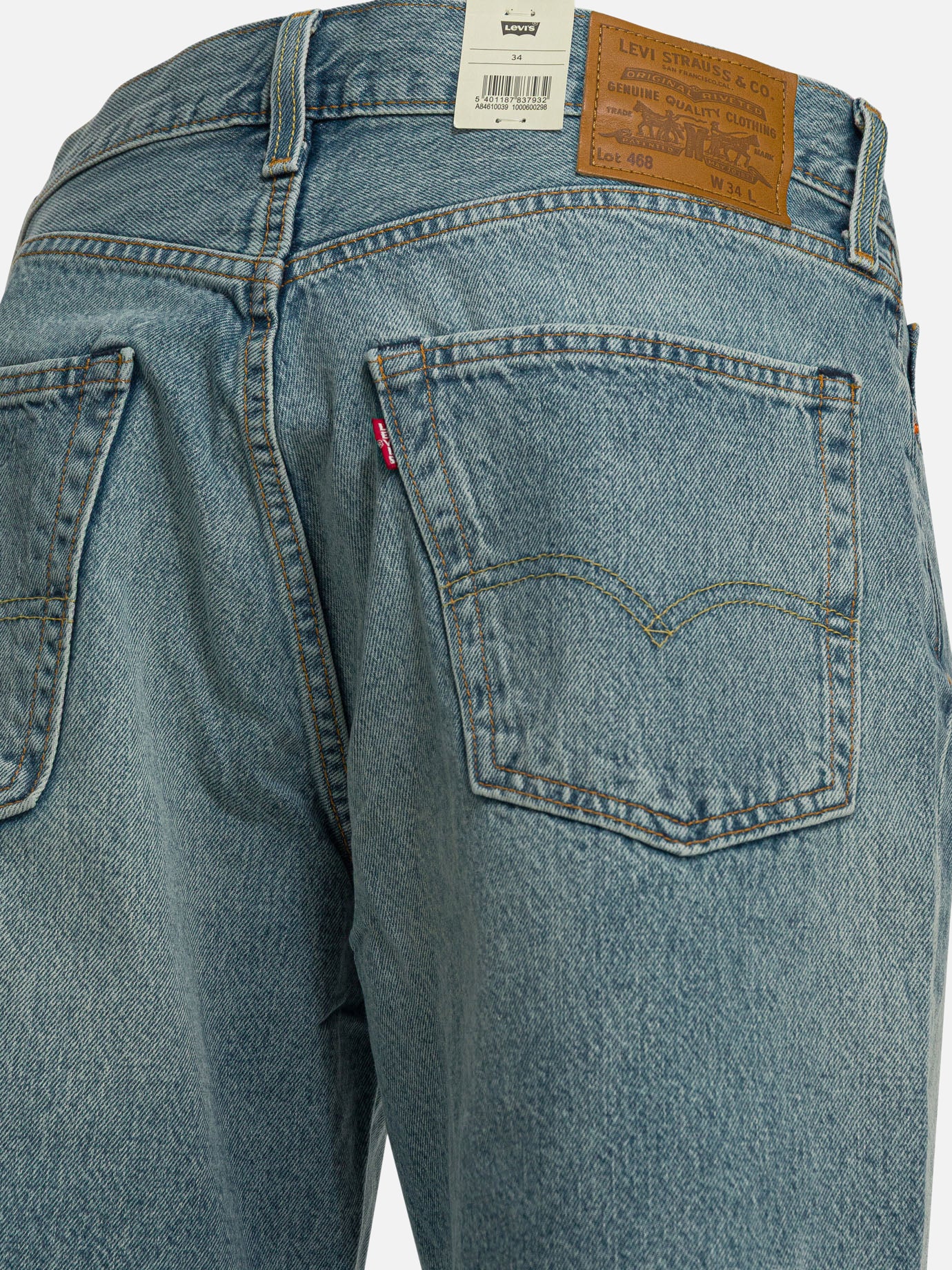 Five pockets shorts 100% cotton  Light blue - Levi's Men | PDP | VIETTI Online Store | thumbnail_4