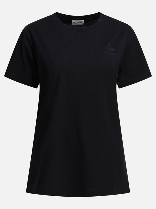 Crewneck t-shirts Solid colour  Black - Marant Étoile Women | VIETTI Online Store 
