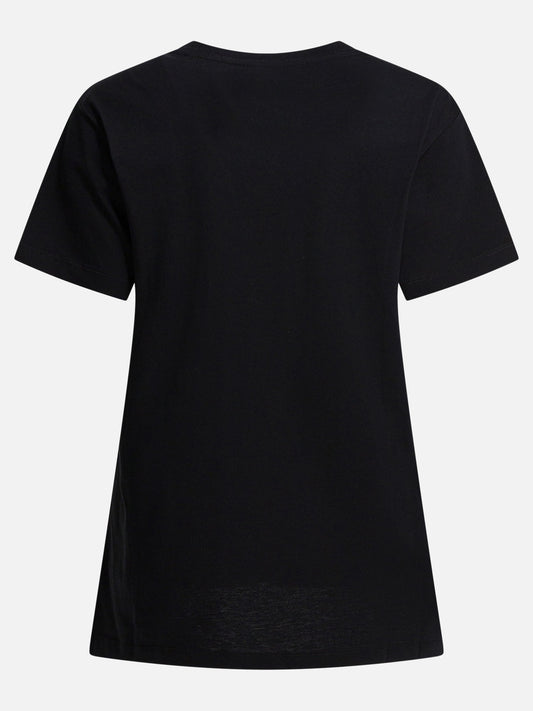 Crewneck t-shirts Solid colour  Black - Marant Étoile Women | VIETTI Online Store | 2
