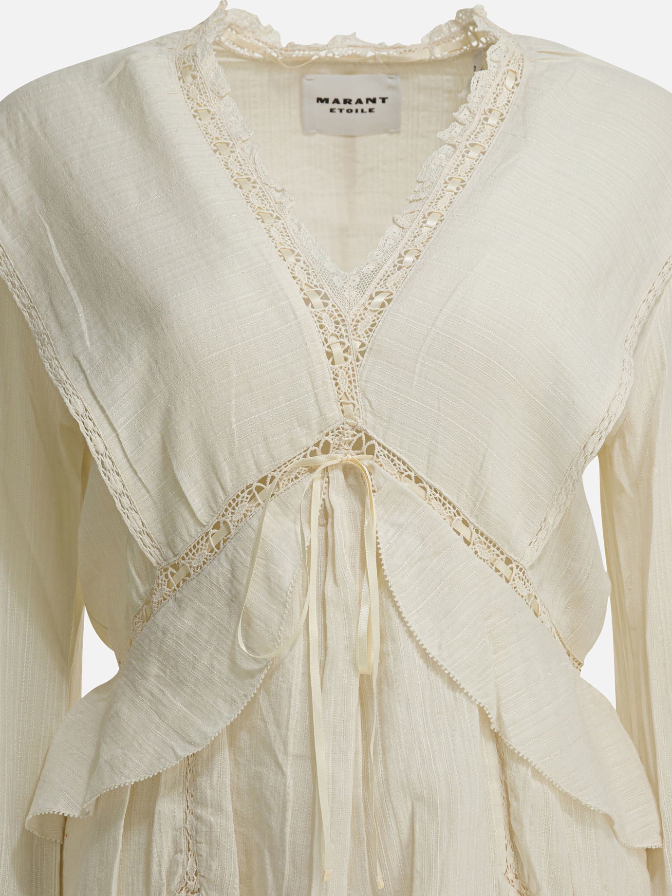 Mini dresses Solid colour  Beige - Marant Étoile Women | PDP | VIETTI Online Store | thumbnail_3