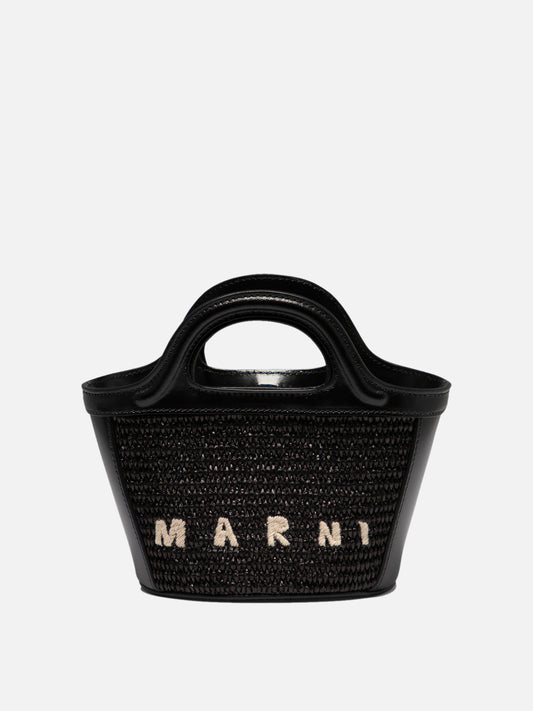 Small bags 52% cotton 48% polyamide  Black - Marni Women | PDP | VIETTI Online Store 
