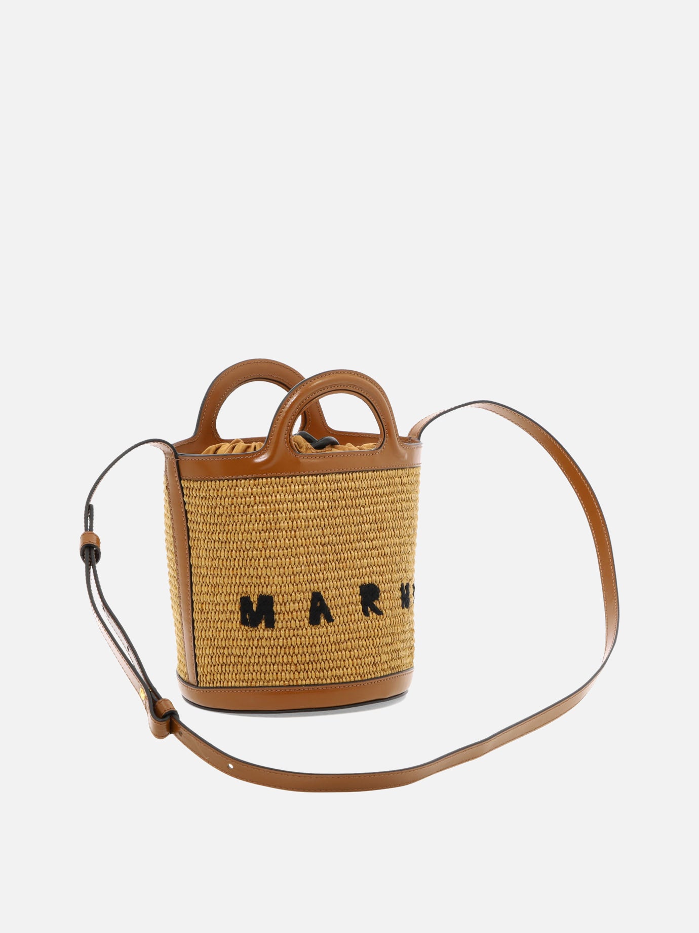 Mini bags 52% cotton 48% polyamide - 100% leather - Lining: 100% cotton  Beige - Marni Women | PDP | VIETTI Online Store | thumbnail_2