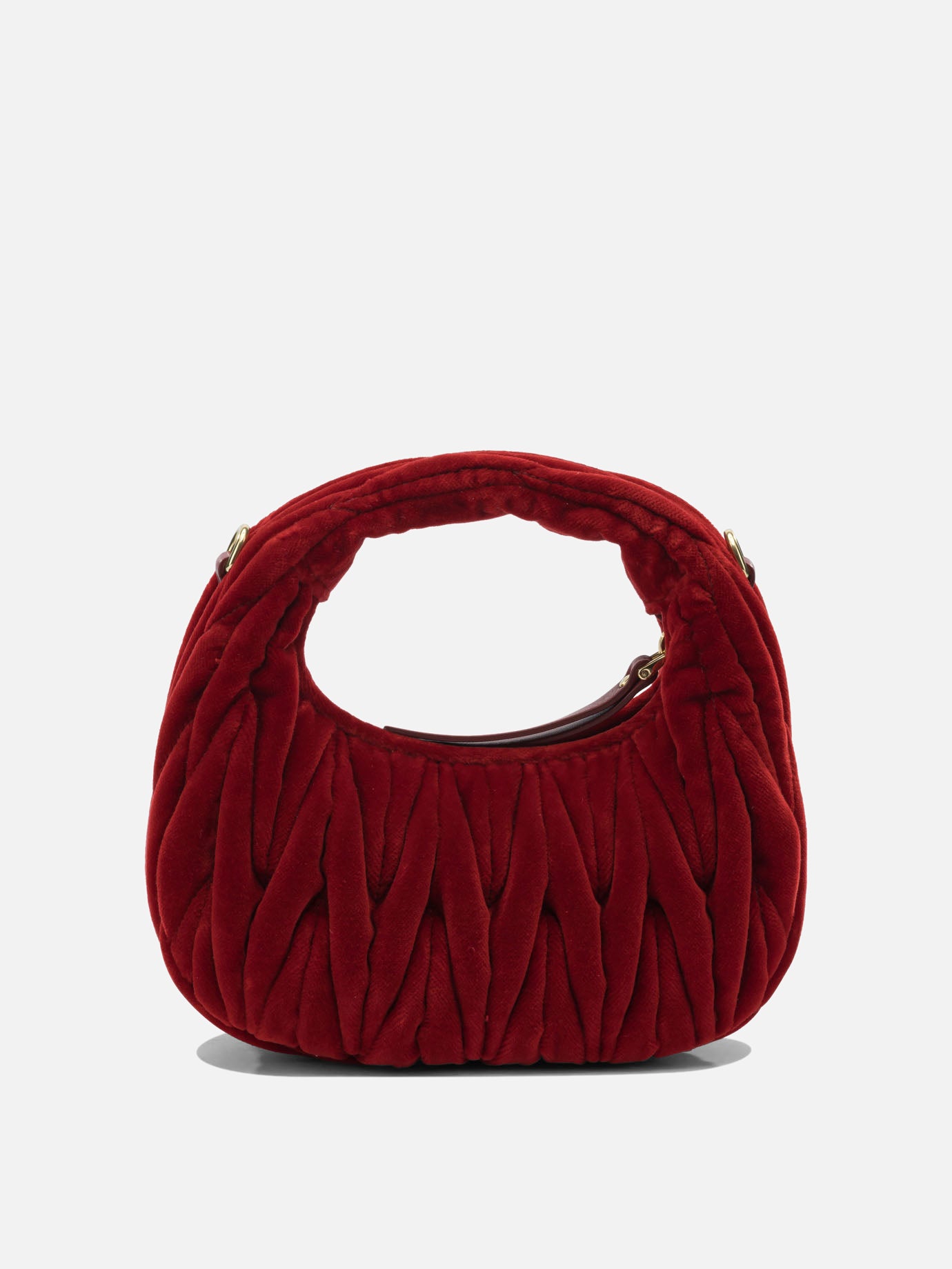 Small bags 100% cotton  Red - Miu Miu Women | PDP | VIETTI Online Store | thumbnail_3