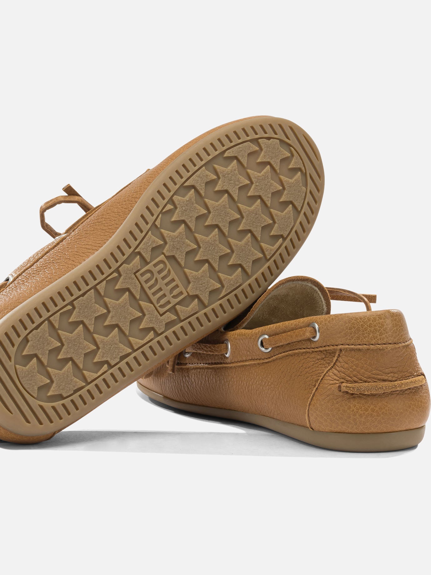 Laced loafers 100% cervus elaphus scot  Yellow - Miu Miu Women | PDP | VIETTI Online Store | Zoom-Modal_5
