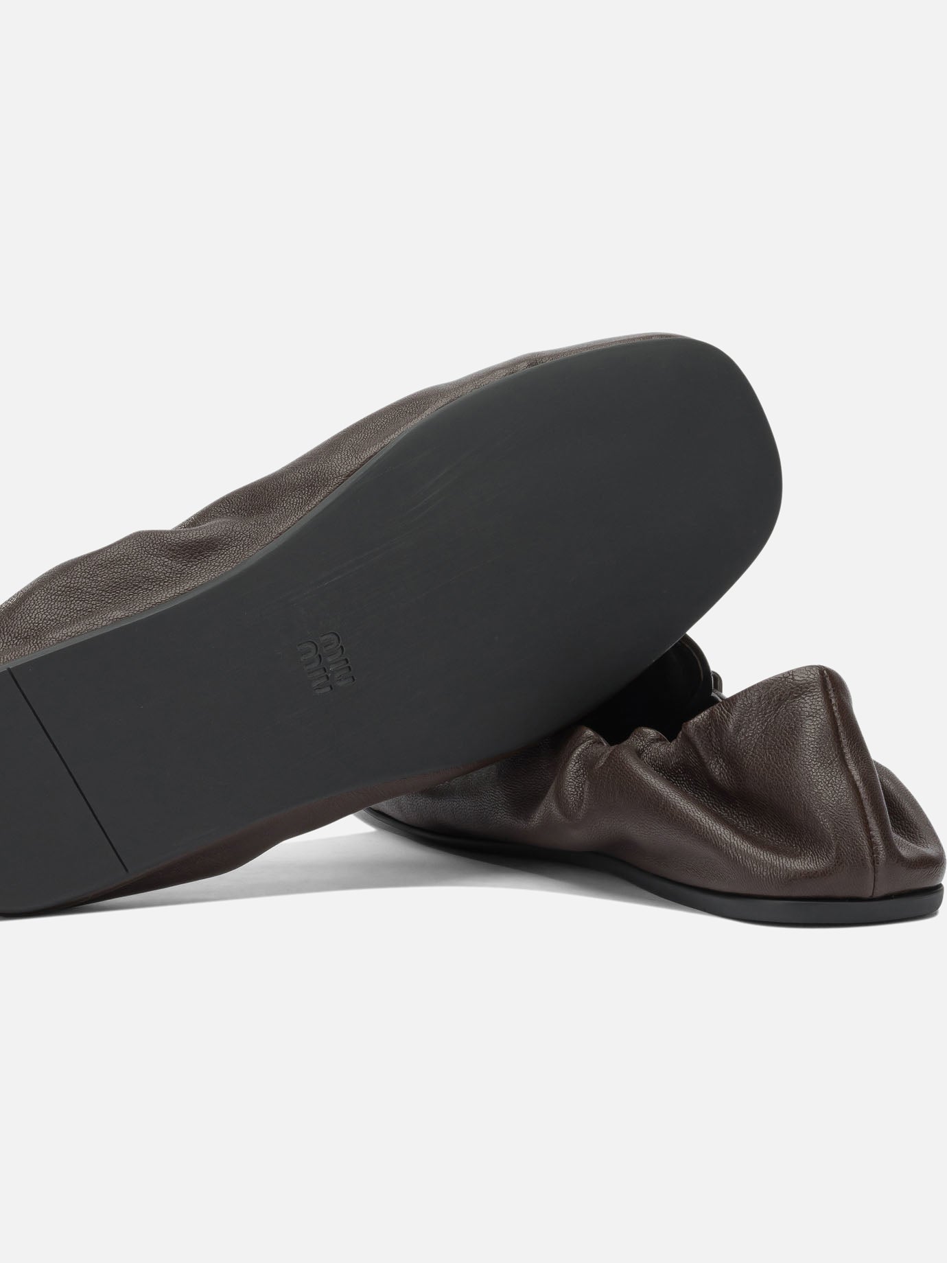 Loafers 100% lamb leather - 100% rubber  Brown - Miu Miu Women | PDP | VIETTI Online Store | Zoom-Modal_5
