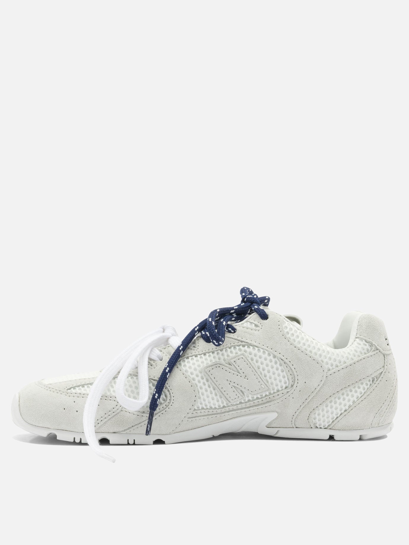 Low top sneakers 100% calf leather - 100% polyester  White - Miu Miu Women | PDP | VIETTI Online Store | thumbnail_3