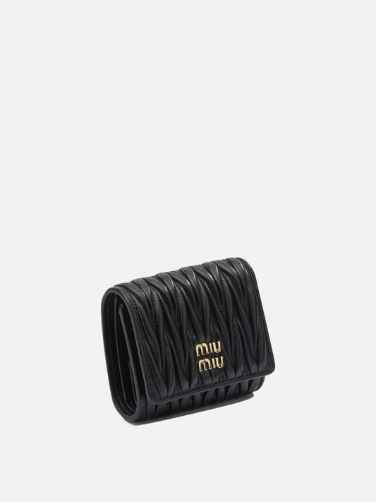 Wallets 100% lamb leather  Black - Miu Miu Women | PLP | VIETTI Online Store | 2
