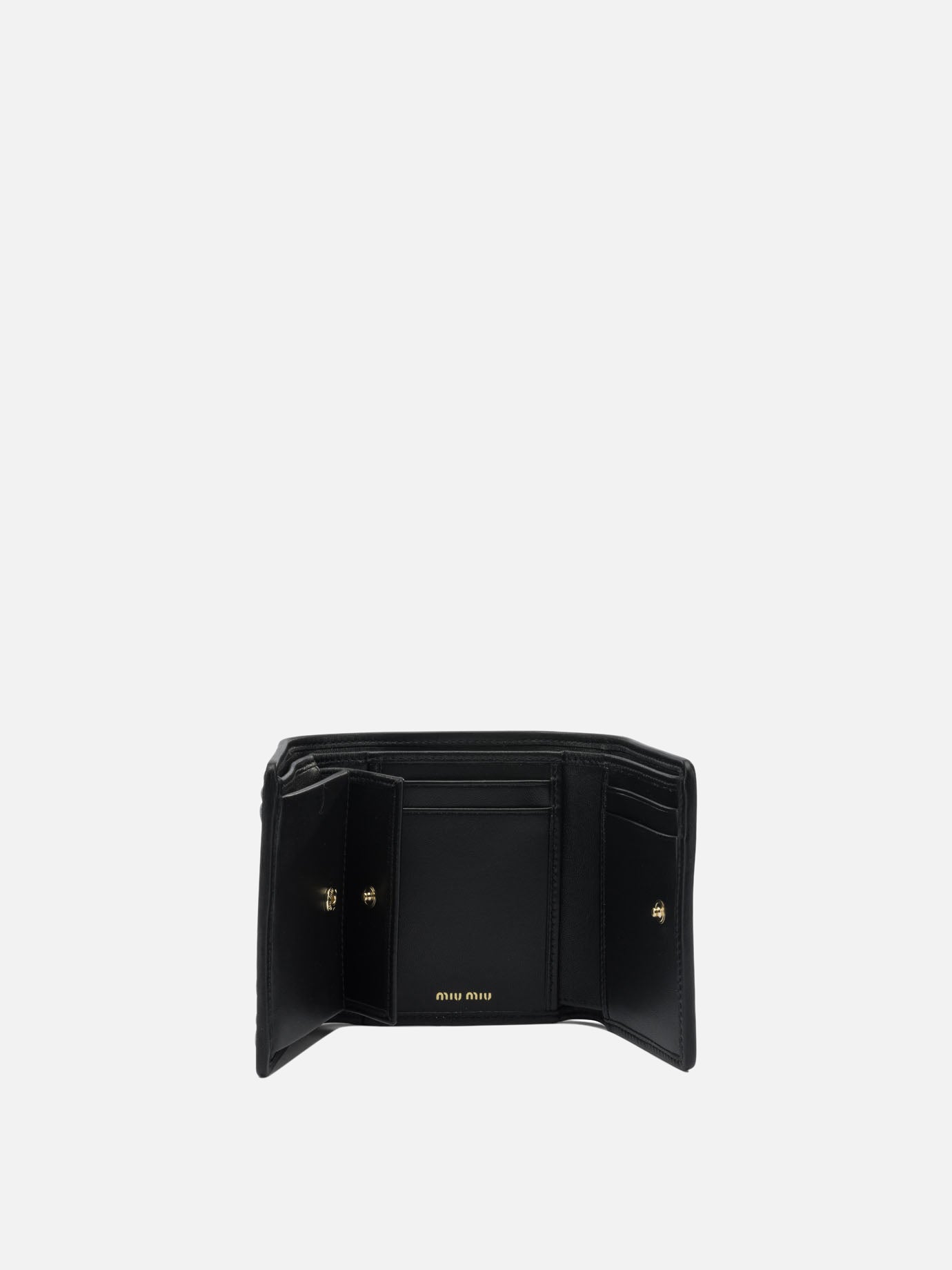 Wallets 100% lamb leather  Black - Miu Miu Women | PDP | VIETTI Online Store | thumbnail_5