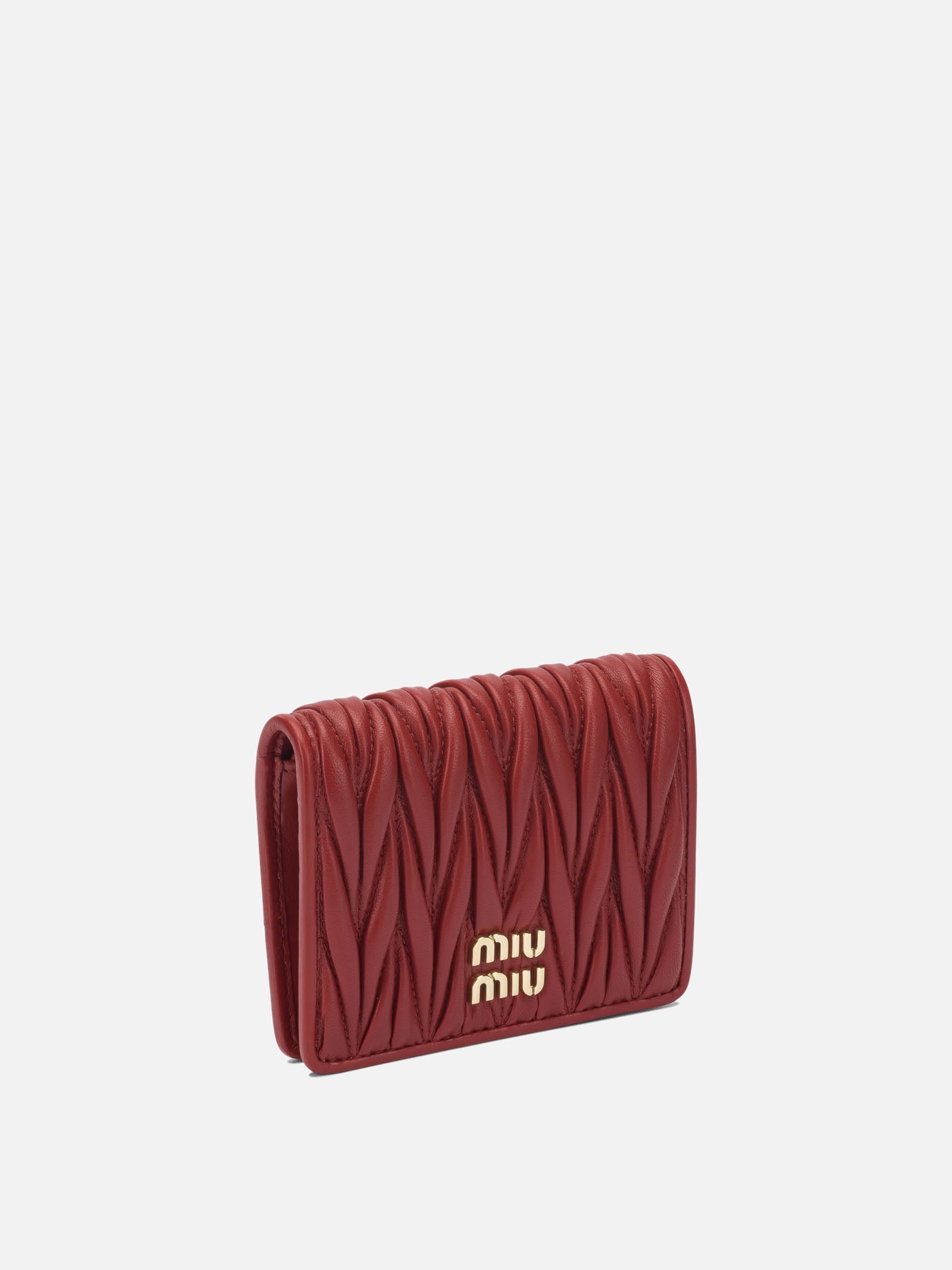 Wallets 100% lamb leather  Red - Miu Miu Women | PDP | VIETTI Online Store | thumbnail_2