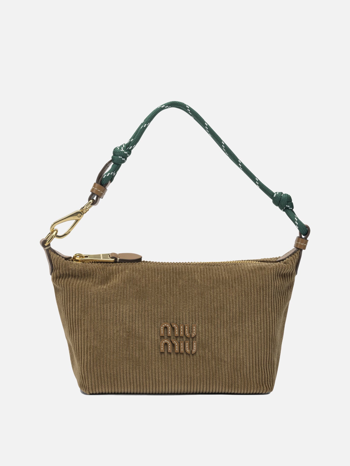 Small bags 100% cotton  Brown - Miu Miu Women | PDP | VIETTI Online Store | thumbnail