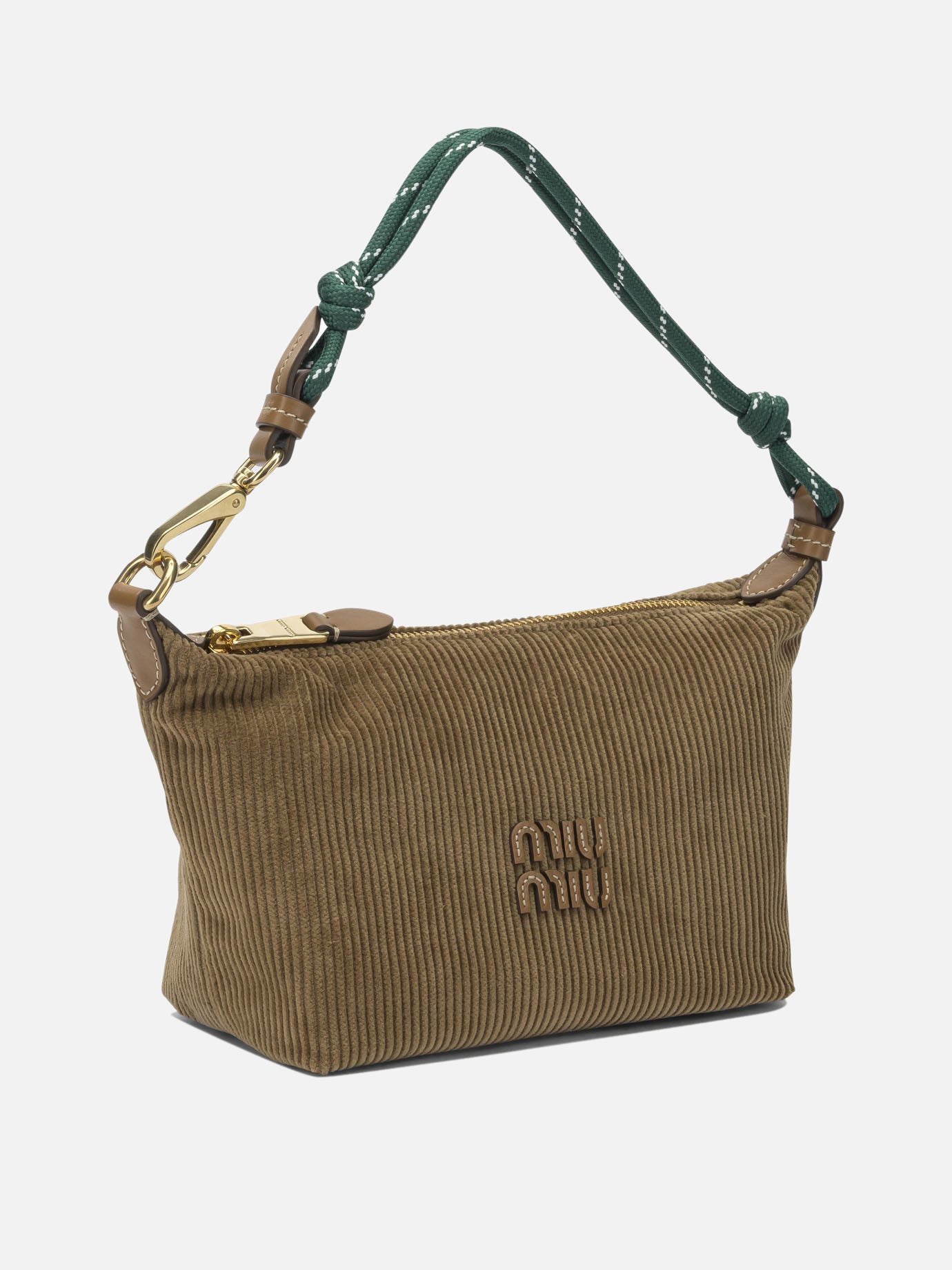 Small bags 100% cotton  Brown - Miu Miu Women | PDP | VIETTI Online Store | thumbnail_2