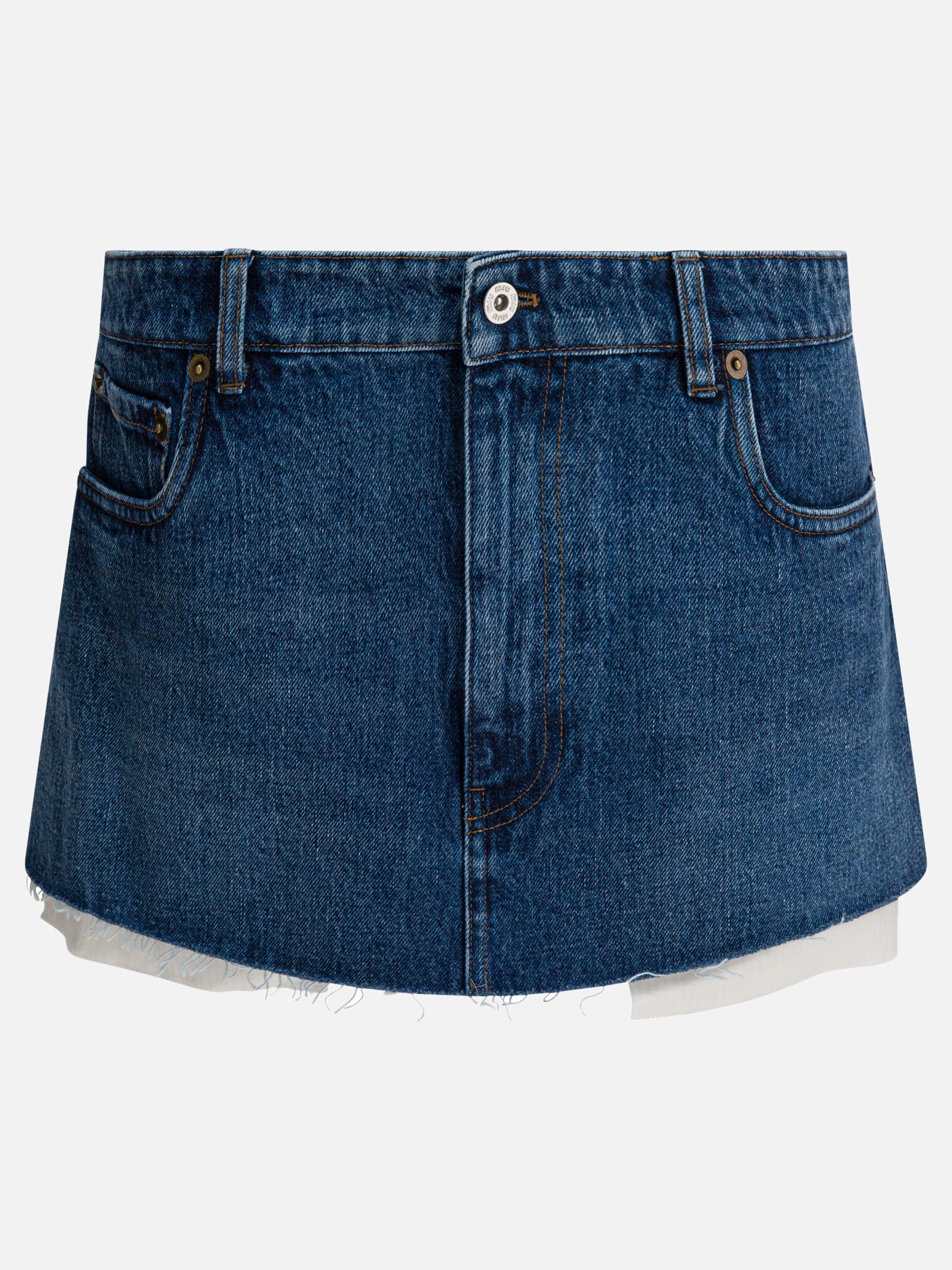 Miniskirts Logo  Blue - Miu Miu Women | PDP | VIETTI Online Store | thumbnail