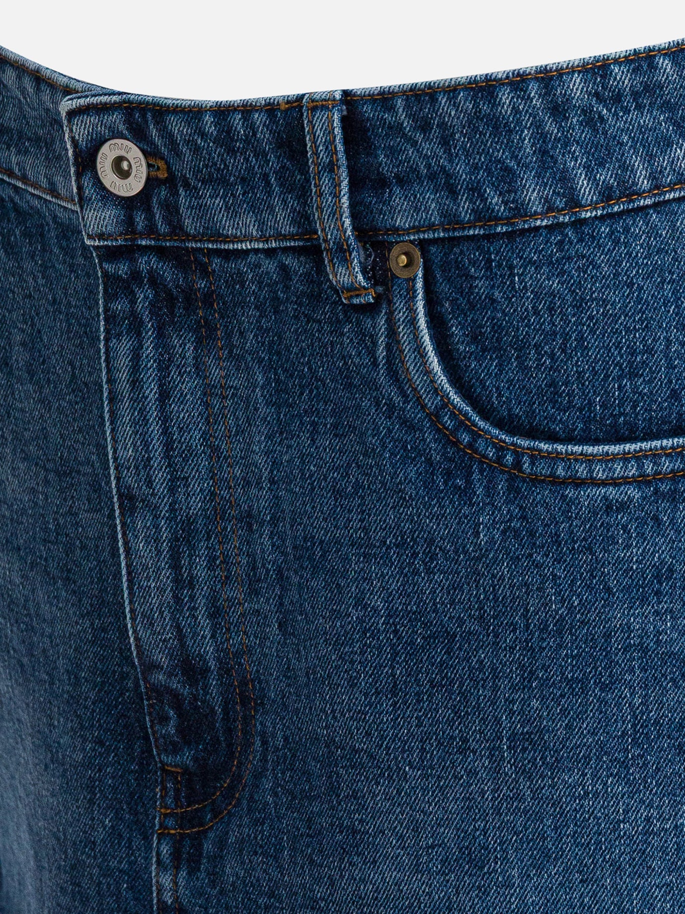 Miniskirts Logo  Blue - Miu Miu Women | PDP | VIETTI Online Store | thumbnail_3