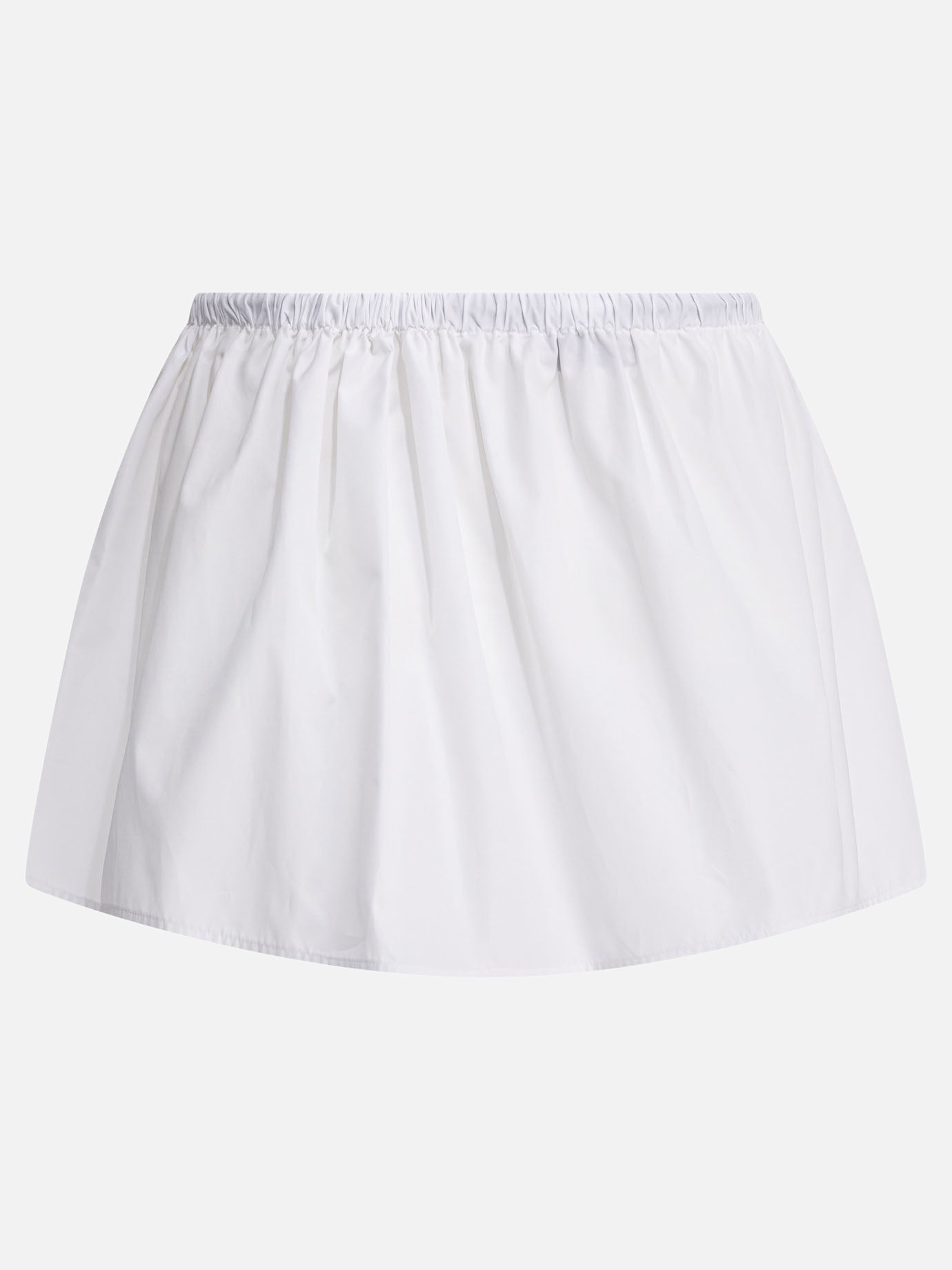 Miniskirts Logo  White - Miu Miu Women | PDP | VIETTI Online Store | Zoom-Modal_2
