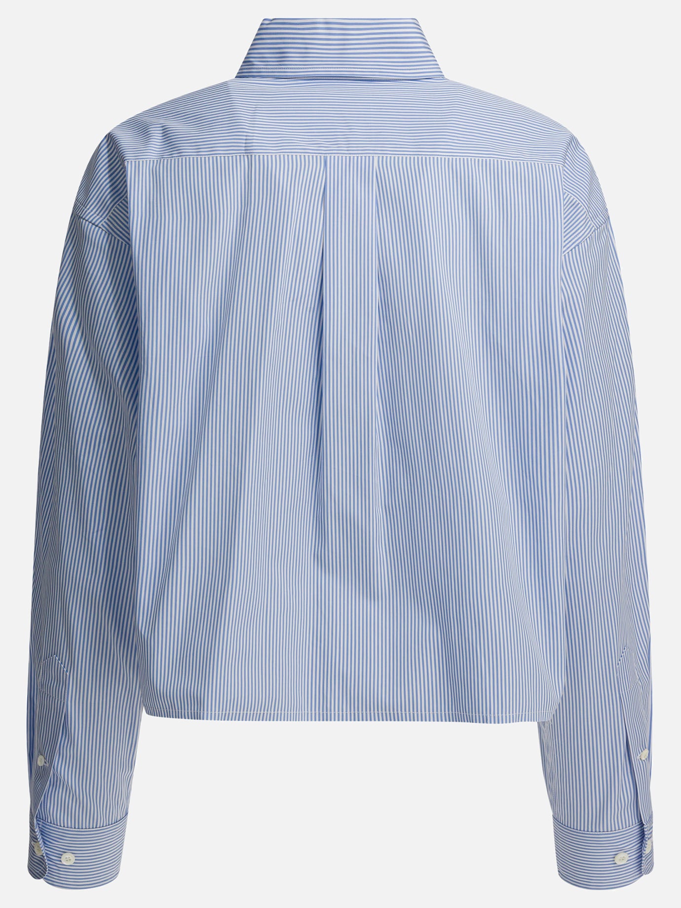 Casual shirts Logo  Light blue - Miu Miu Women | PDP | VIETTI Online Store | thumbnail_2