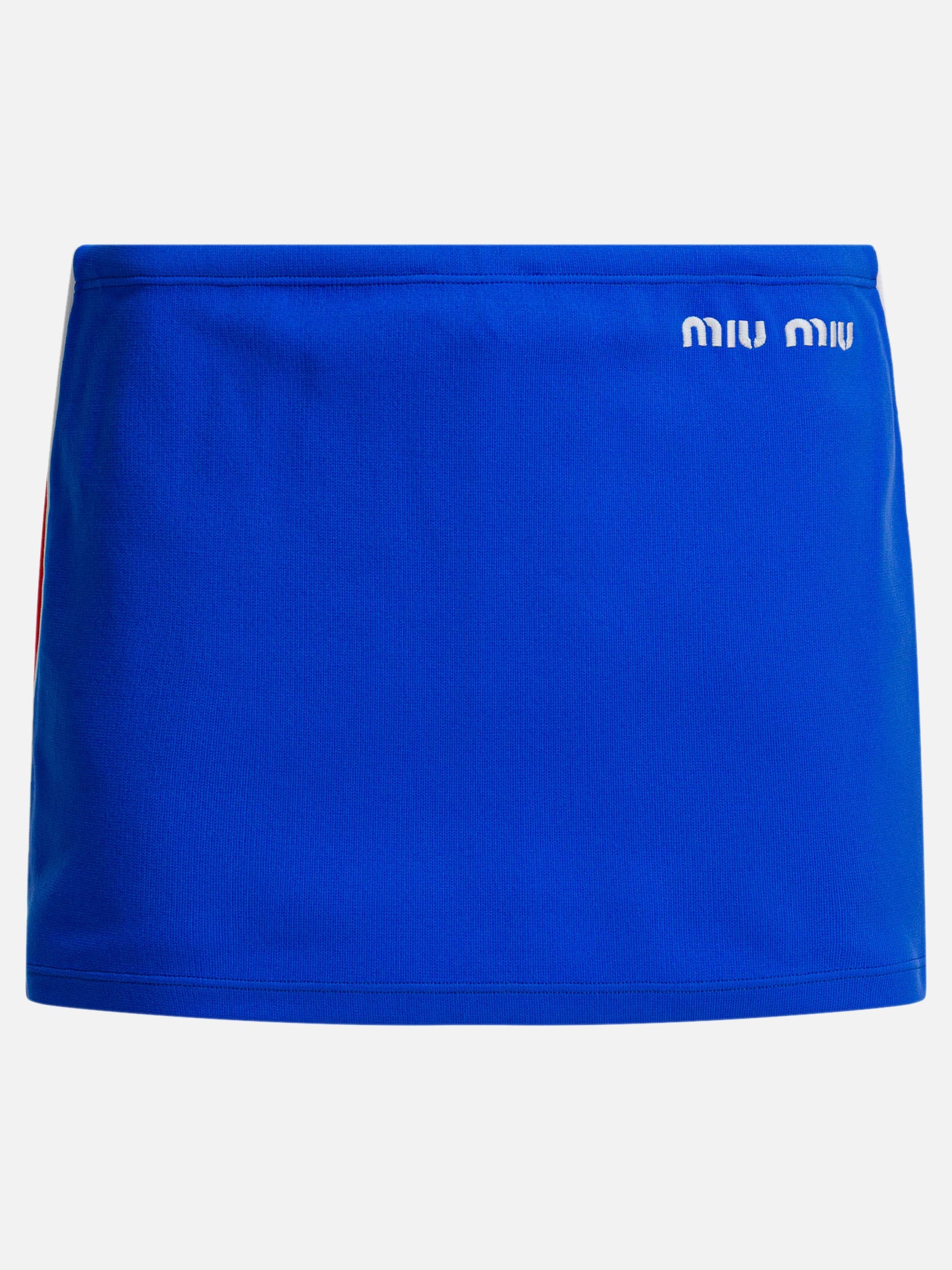 Miniskirts Logo  Blue - Miu Miu Women | PDP | VIETTI Online Store | thumbnail