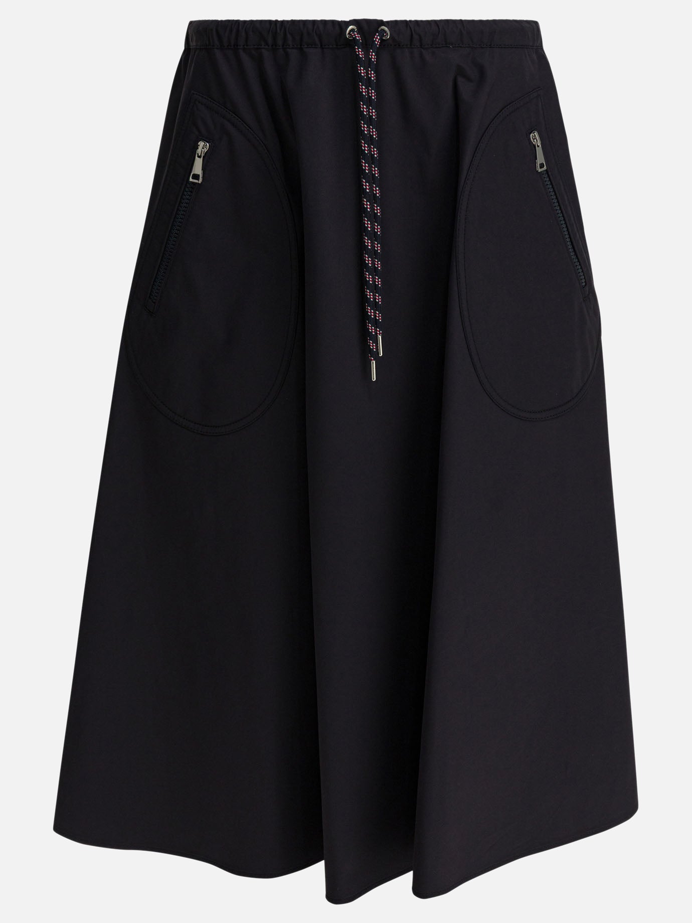 Midi skirts Solid colour  Blue - Moncler Women | PDP | VIETTI Online Store | Zoom-Modal
