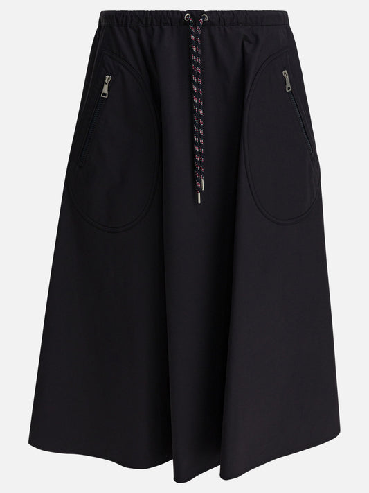 Midi skirts Solid colour  Blue - Moncler Women | PDP | VIETTI Online Store 
