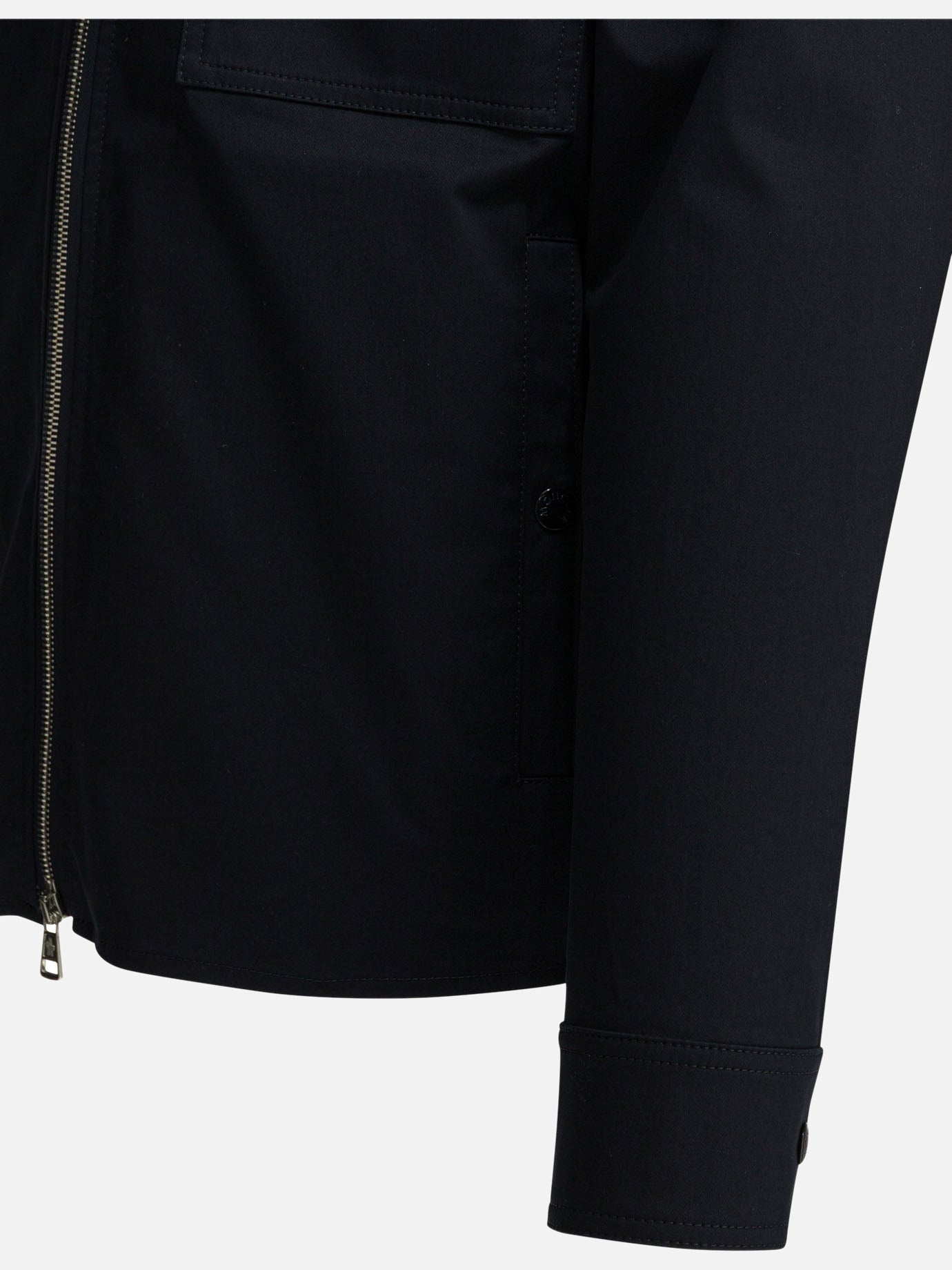 Overshirt jackets Logo  Blue - Moncler Men | PDP | VIETTI Online Store | Zoom-Modal_4
